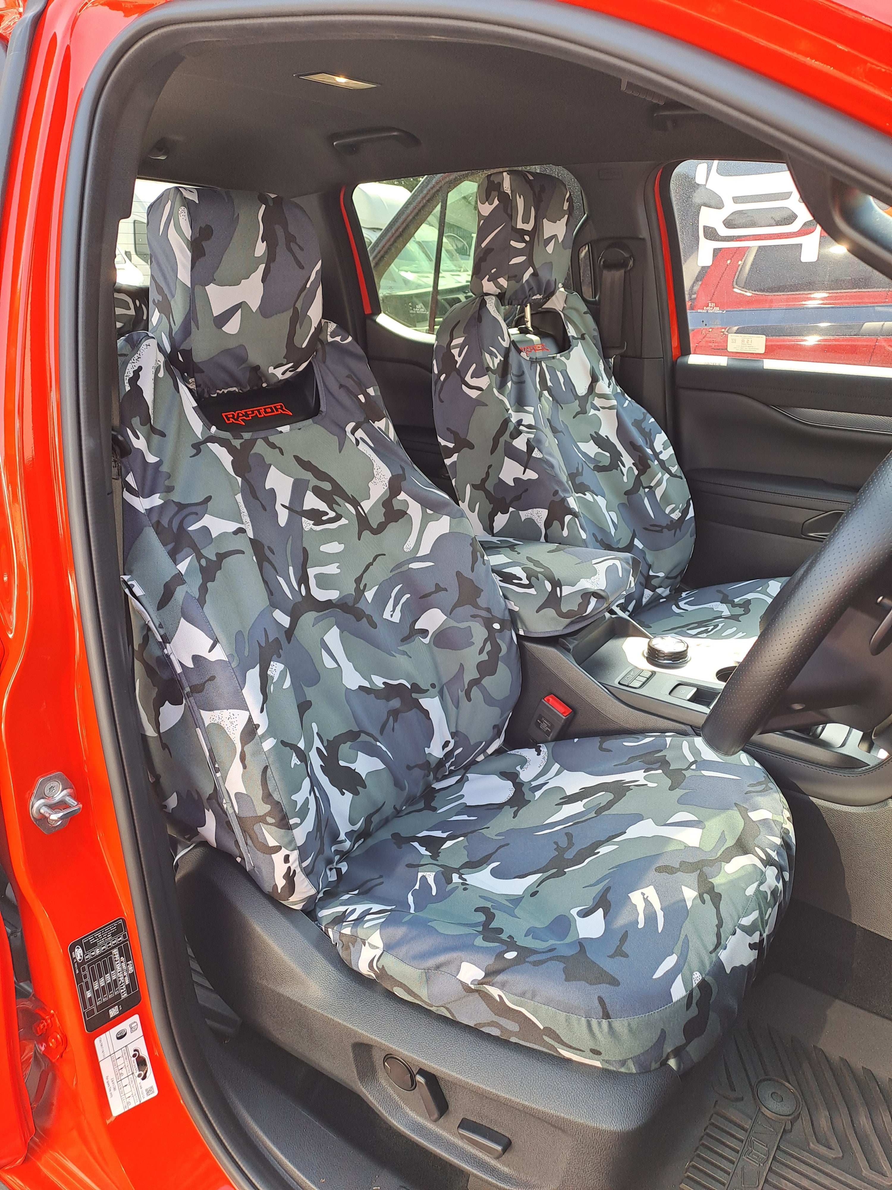 Fits Ford Ranger Raptor 2022+ Seat Covers