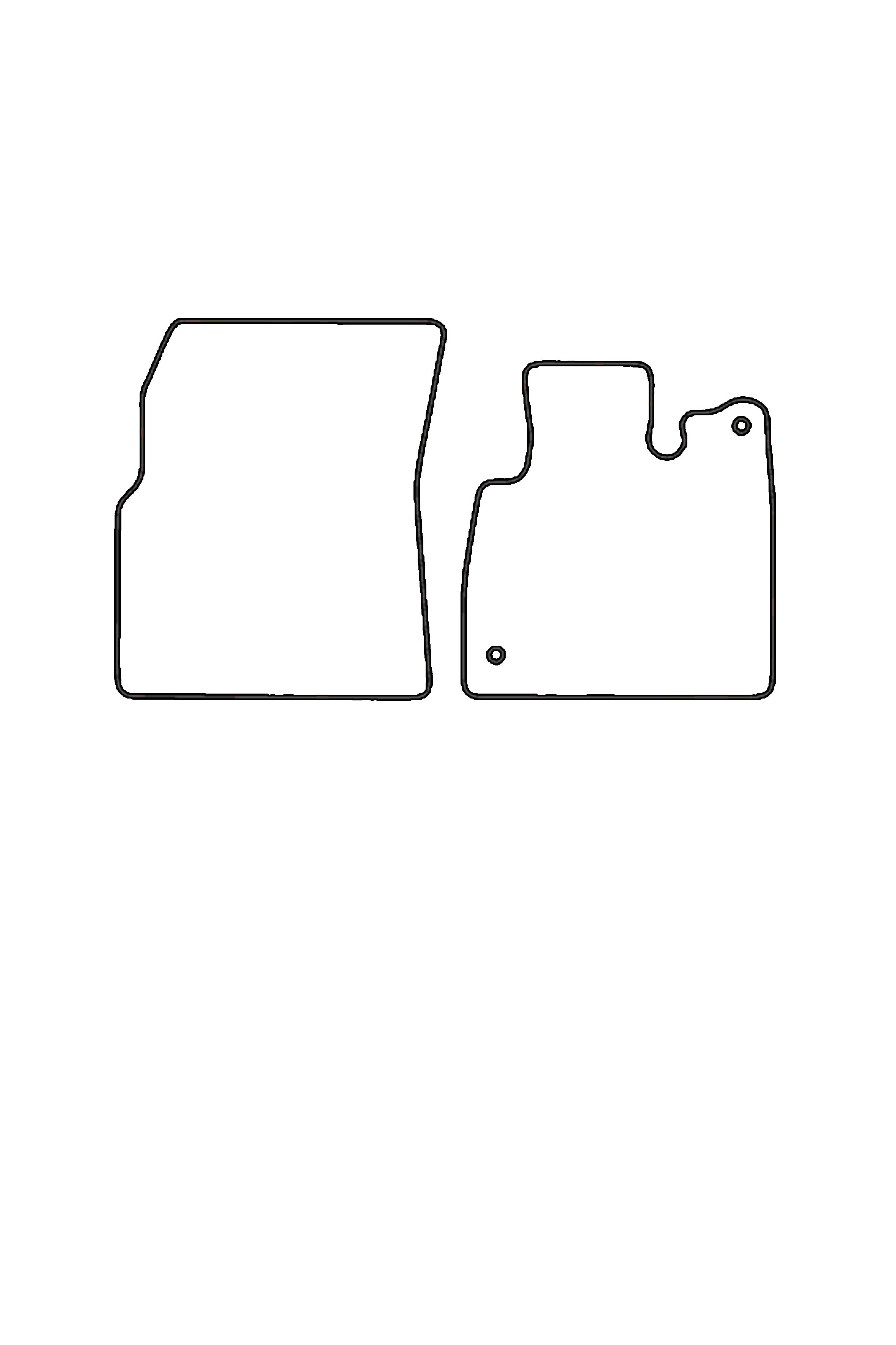 Fits Renault Kangoo 2022+ Rubber Mats