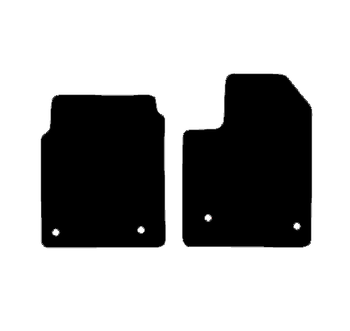 Fits Ford Transit Custom 2023+ Front Rubber Mats