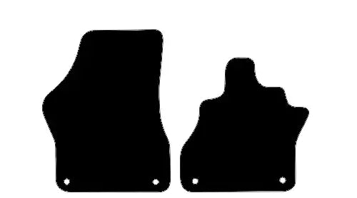 Fits VW ID.Buzz 2022+ 6-Seater Front & Rear Rubber Mats