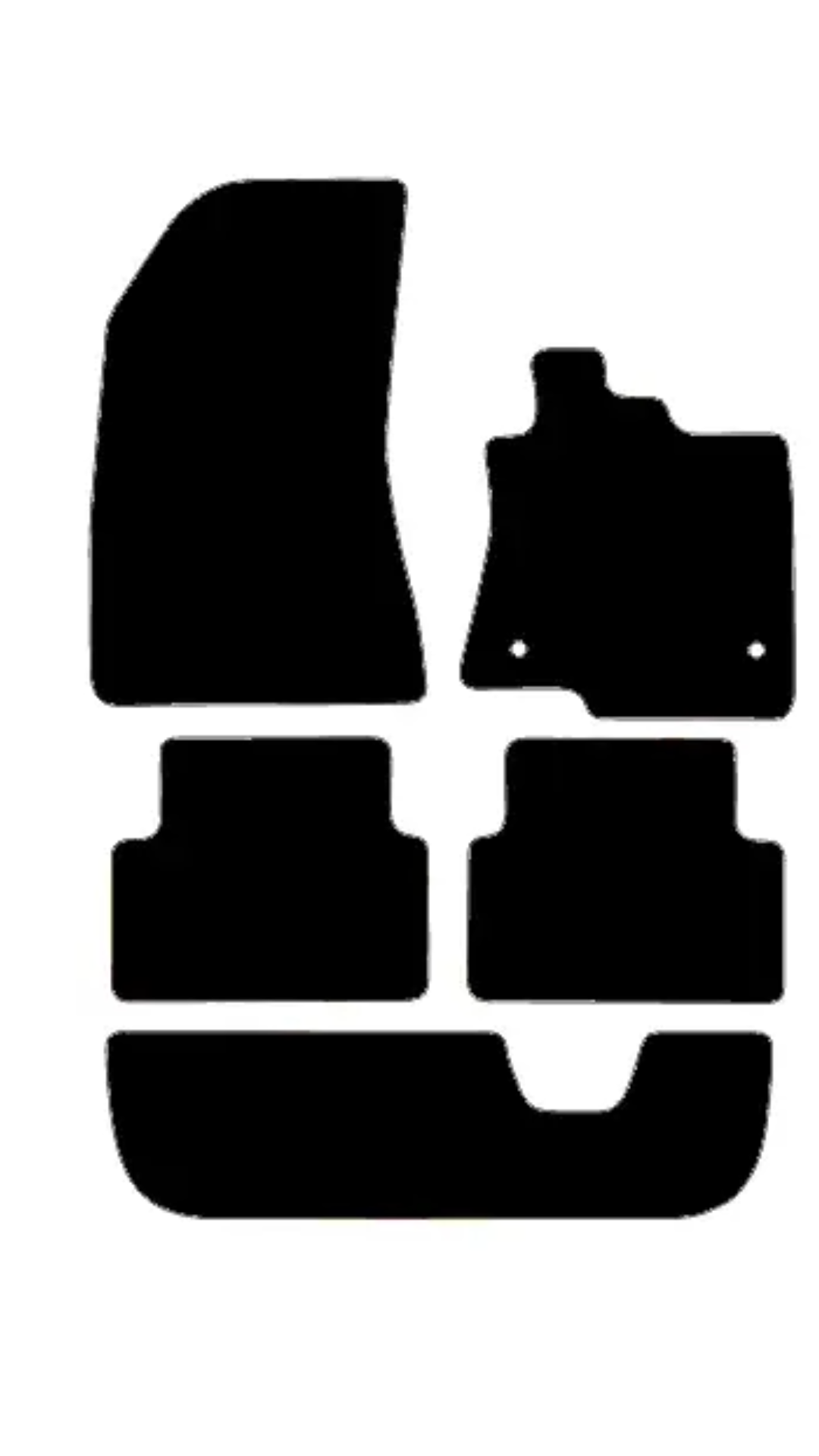 Fits Dacia Jogger 2021+ Rubber Mats