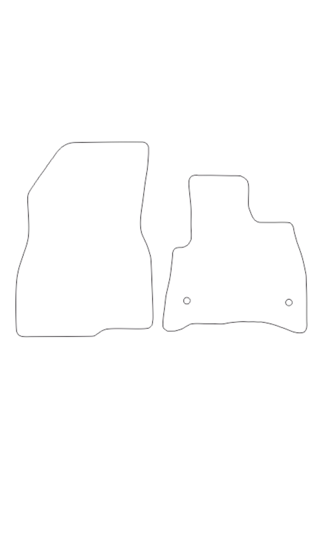 Fits Dacia Duster 2024+TCE 130 Mild Hybrid Rubber Mats