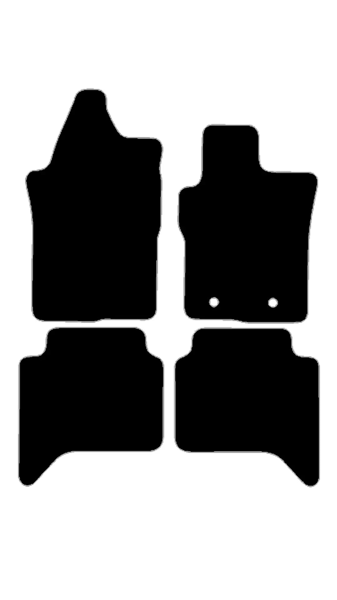 Fits Ford Ranger 2022+ Rubber Mats