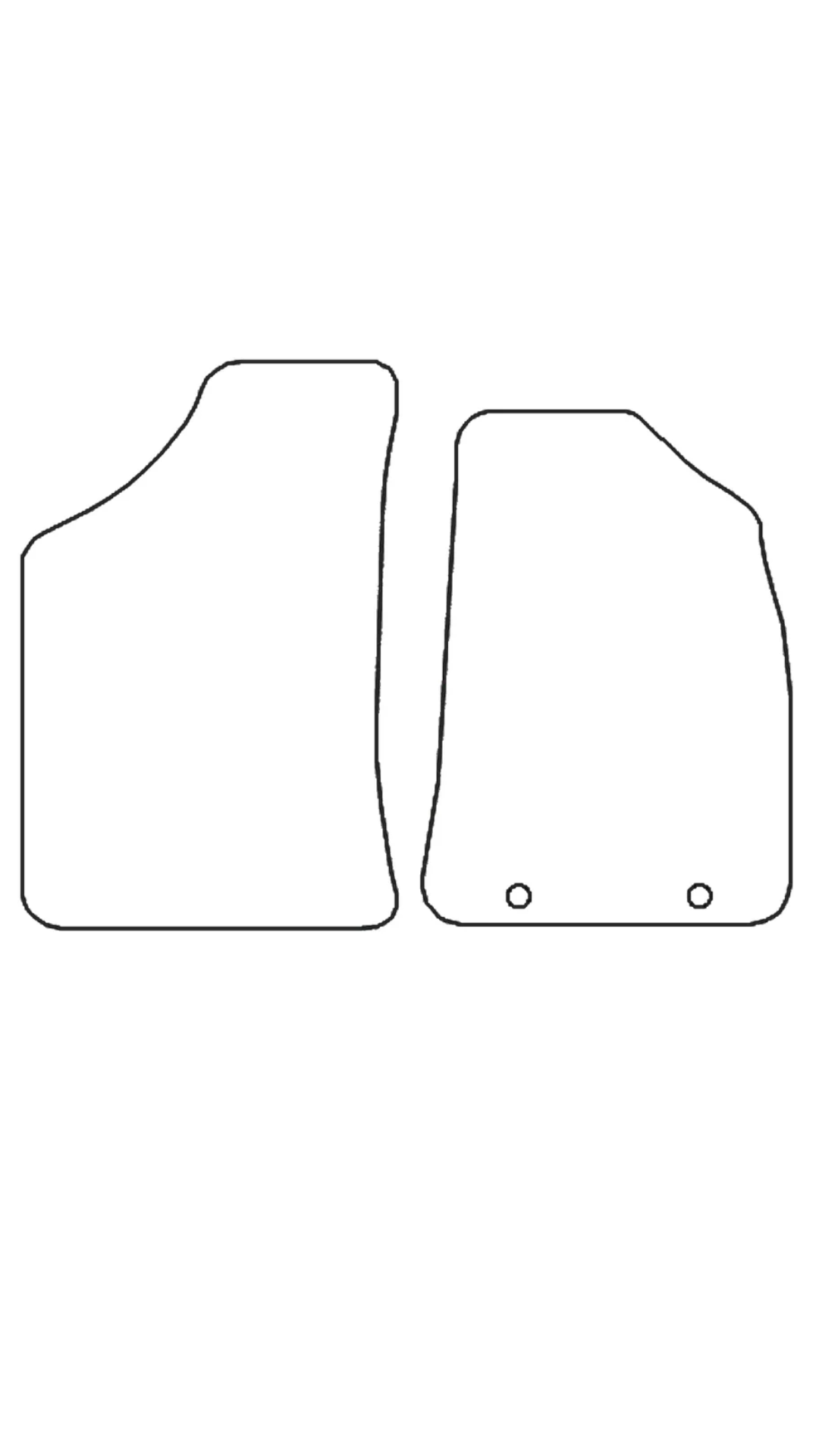 Fits Ford Ranger 1999-2006 Rubber Mats