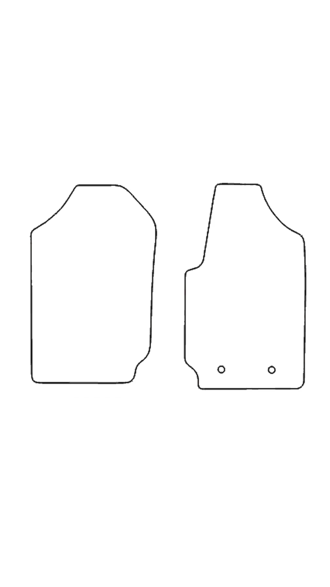 Fits Ford Ranger 2012-2022 Rubber Mats