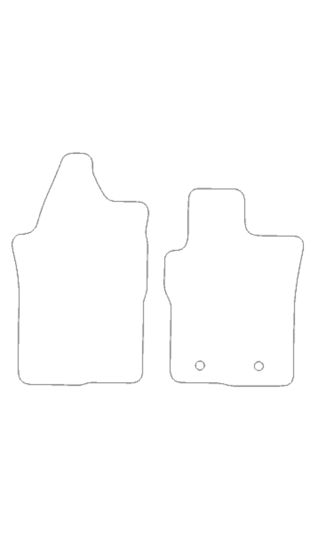 Fits Ford Ranger 2022+ Rubber Mats