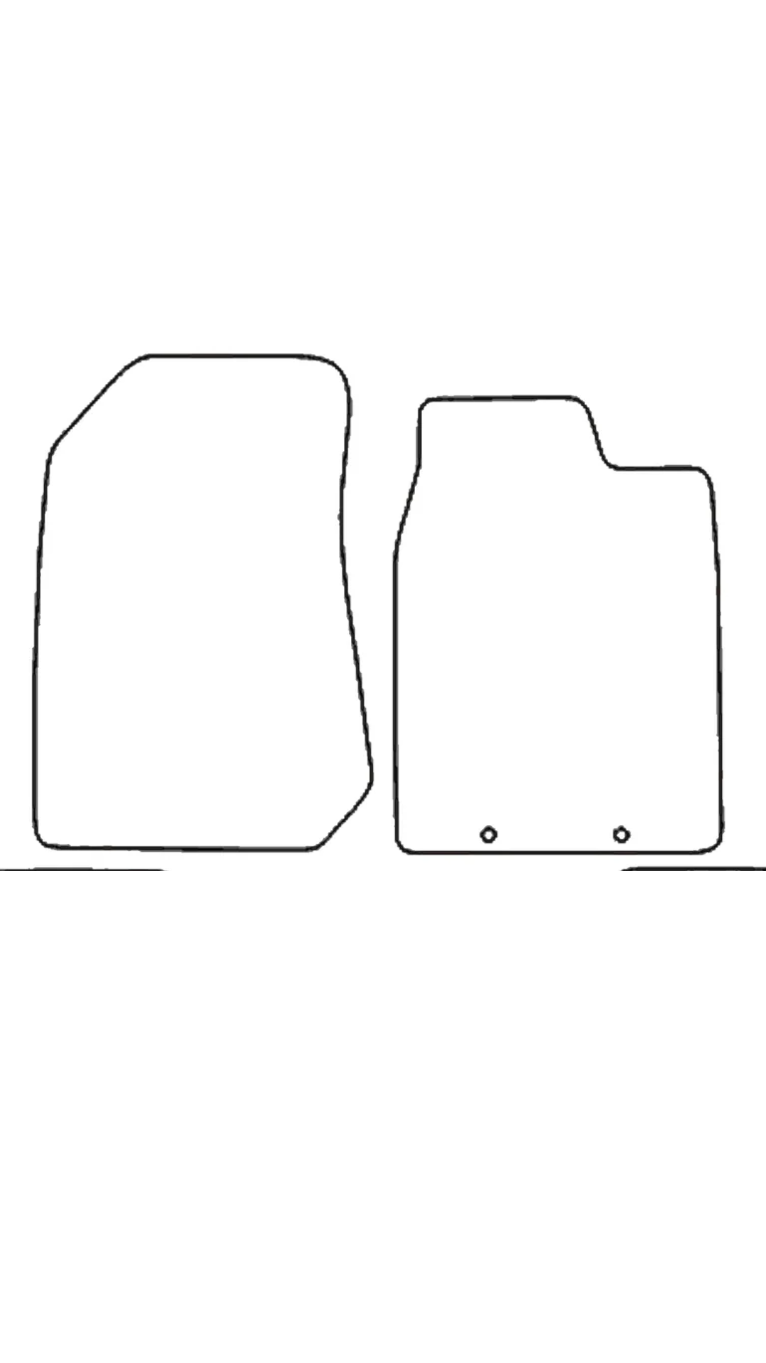 Fits Isuzu D-Max 2012-2021 Rubber Mats