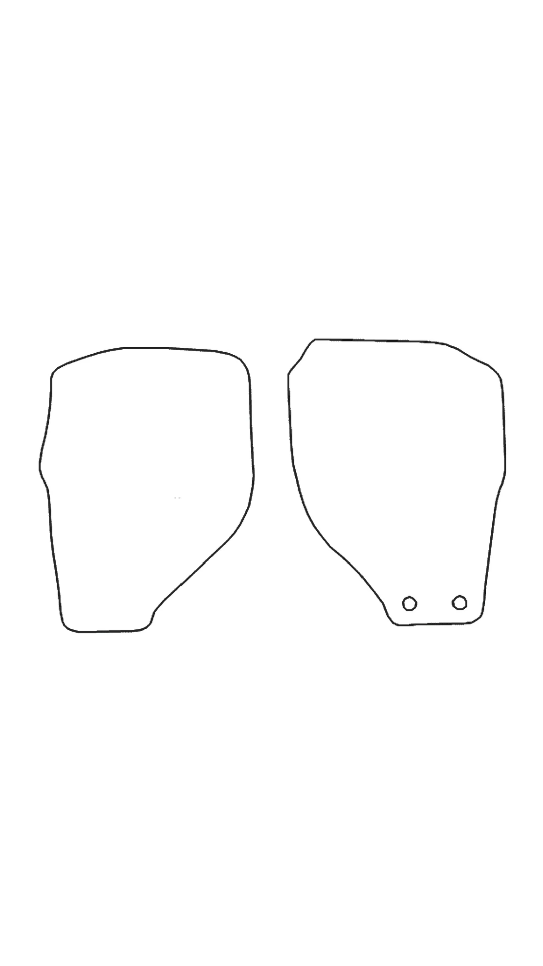 Fits Isuzu Rodeo 2005-2012 Rubber Mats