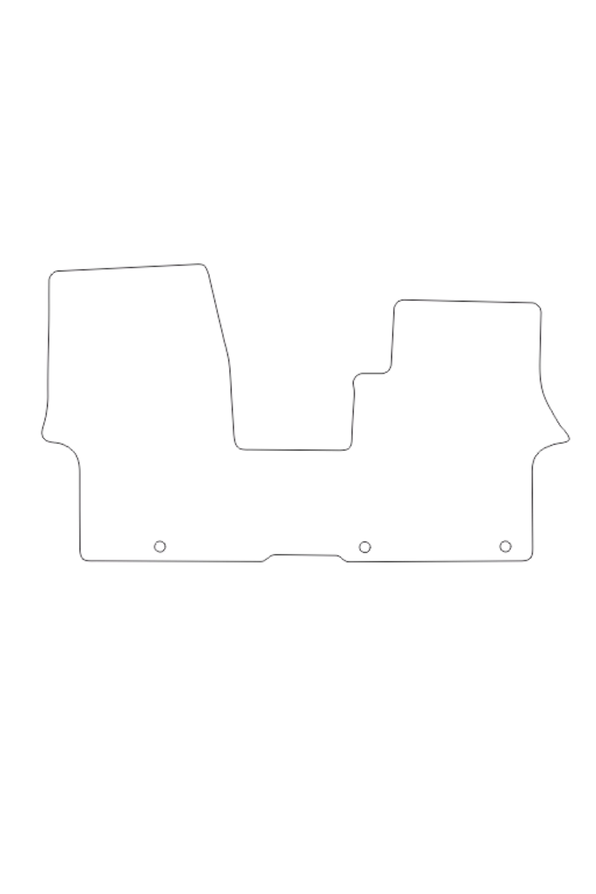 Fits Kia PV5 Cargo 2025+ Front Rubber Mats