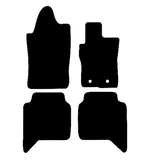 Fits VW Volkswagen Amarok 2022+ Rubber Mats