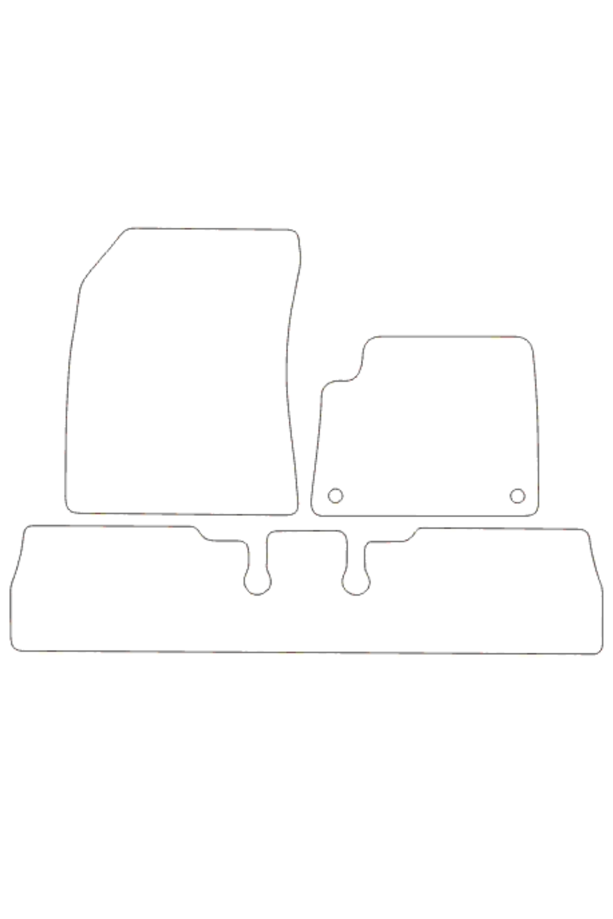 Fits Citroen E-Berlingo 2021+ Rubber Mats