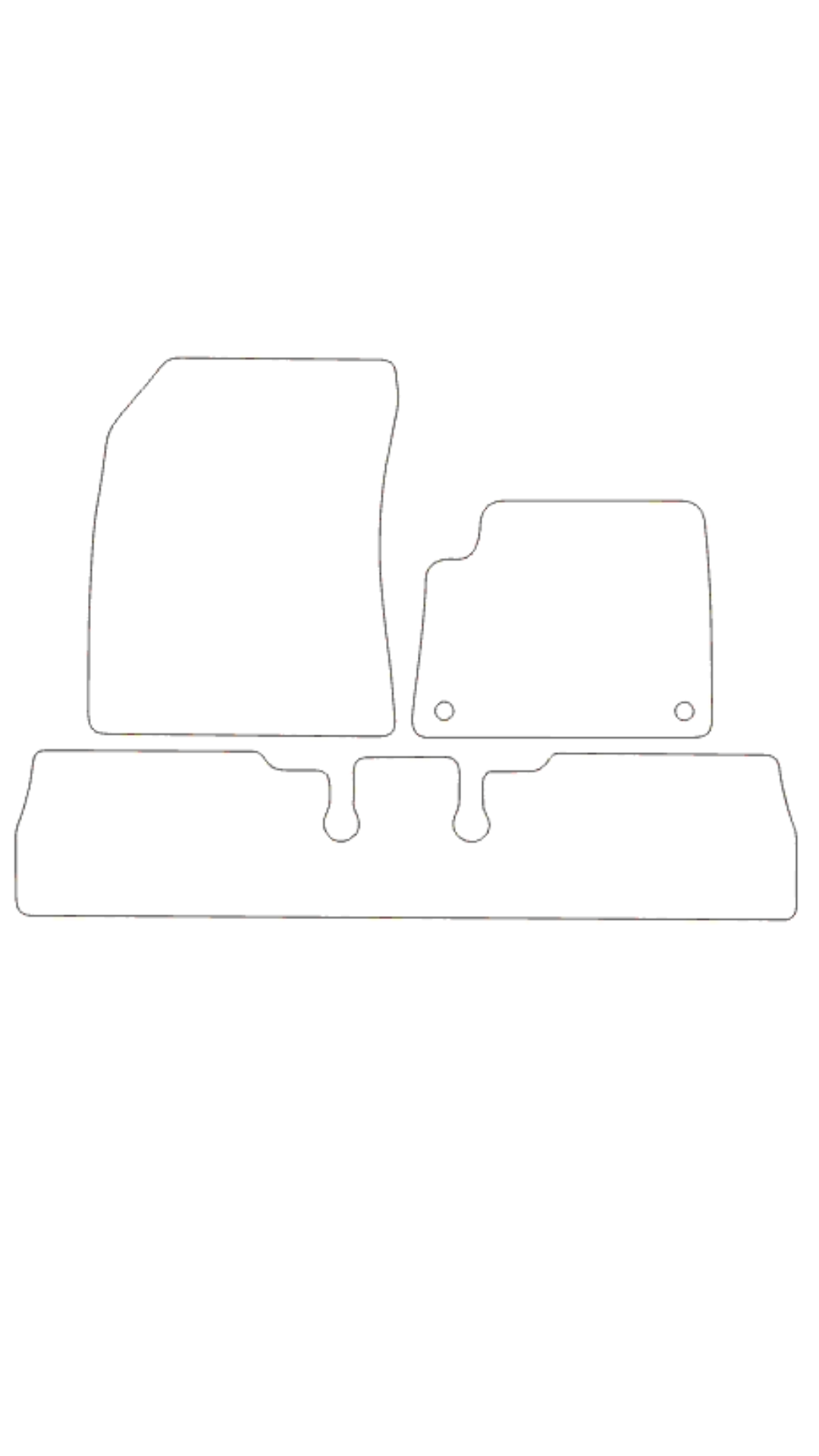 Fits Fiat e-Doblo 2022+ Rubber Mats