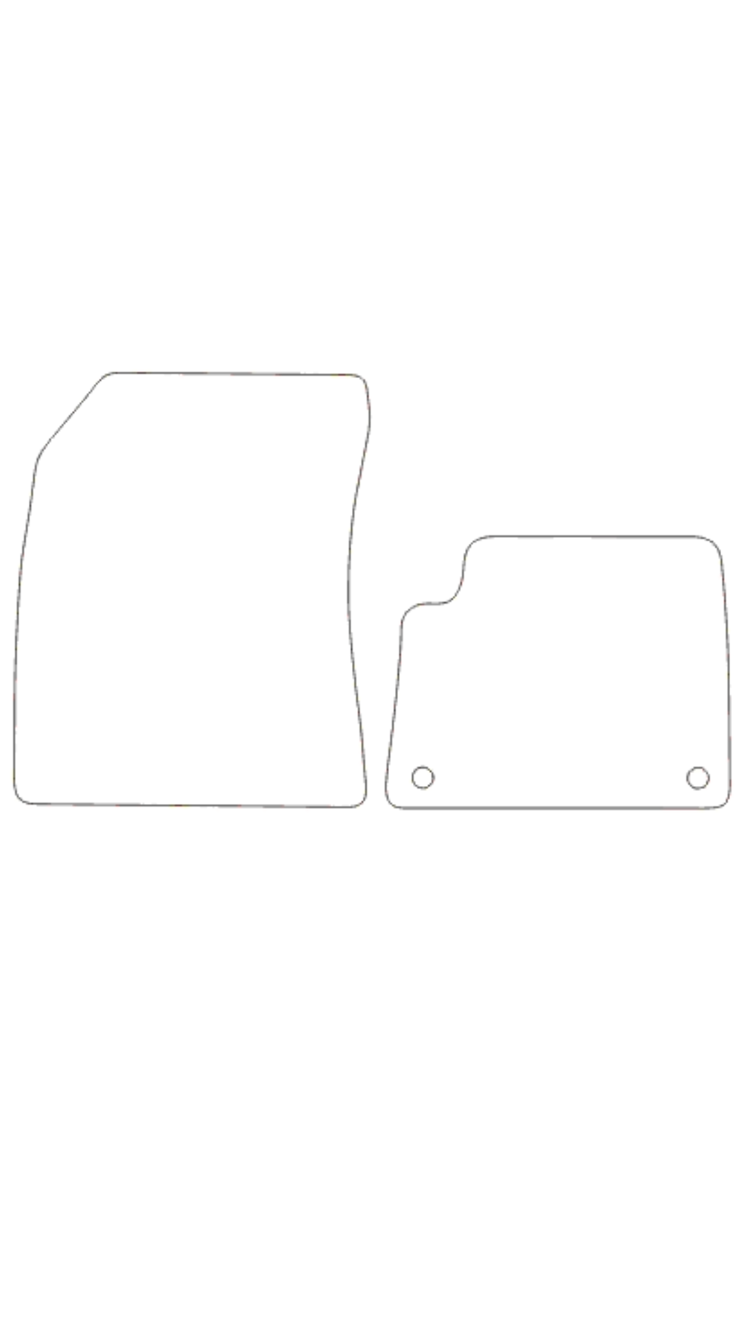 Fits Fiat e-Doblo 2022+ Rubber Mats