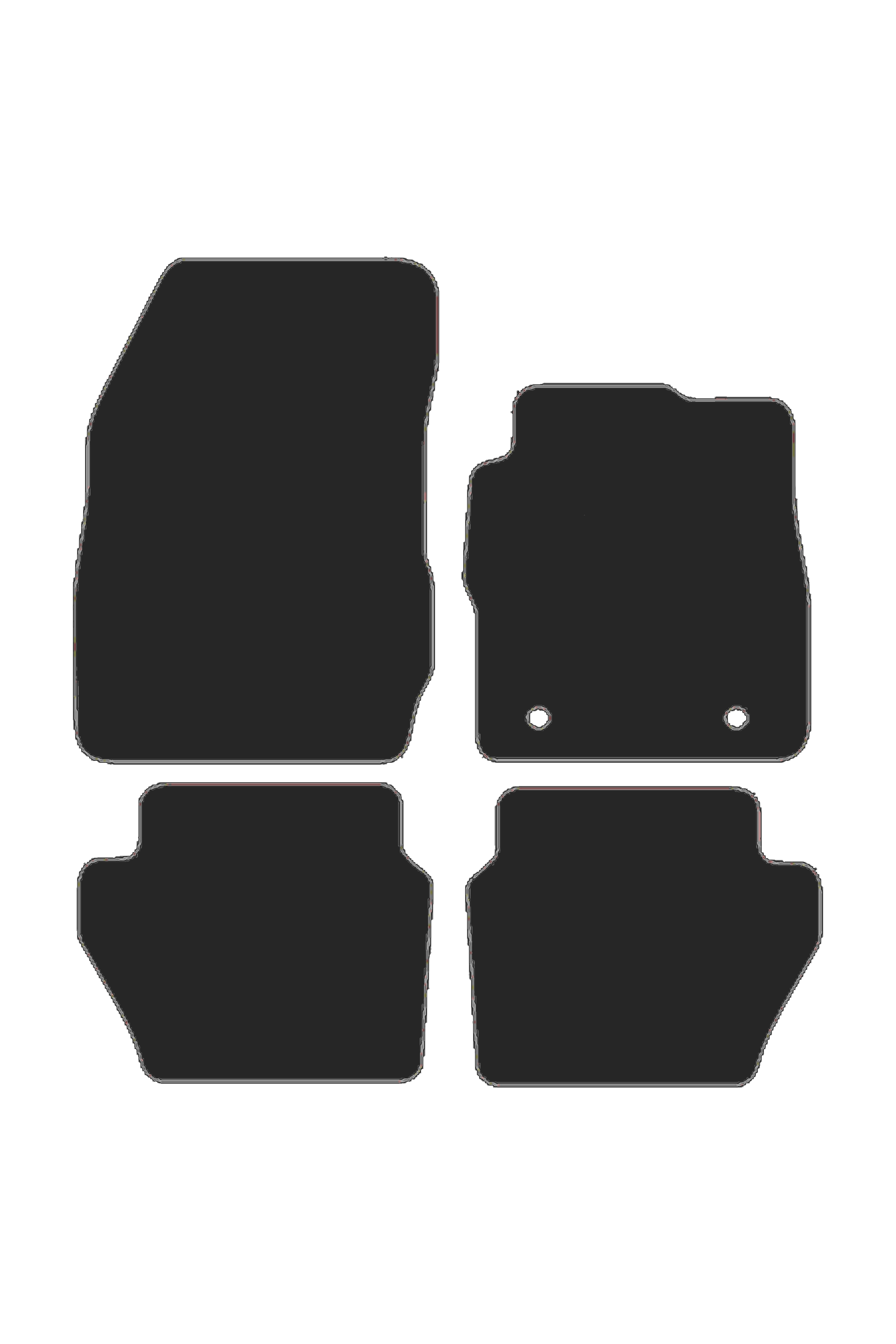 Fits Ford Fiesta 2008-2018 Rubber Mats