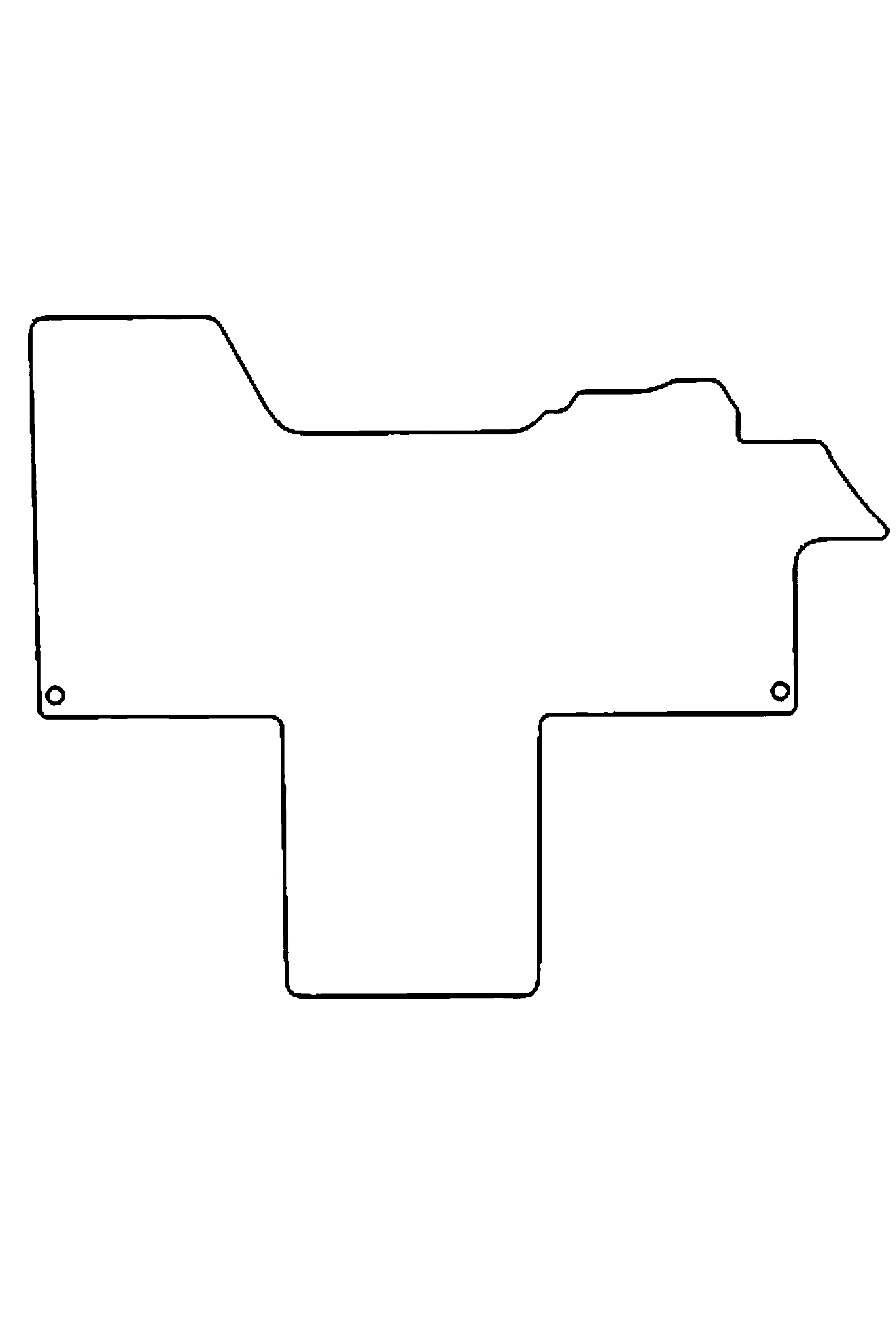 Fits Fiat Ducato 2006+ Front Rubber Mat