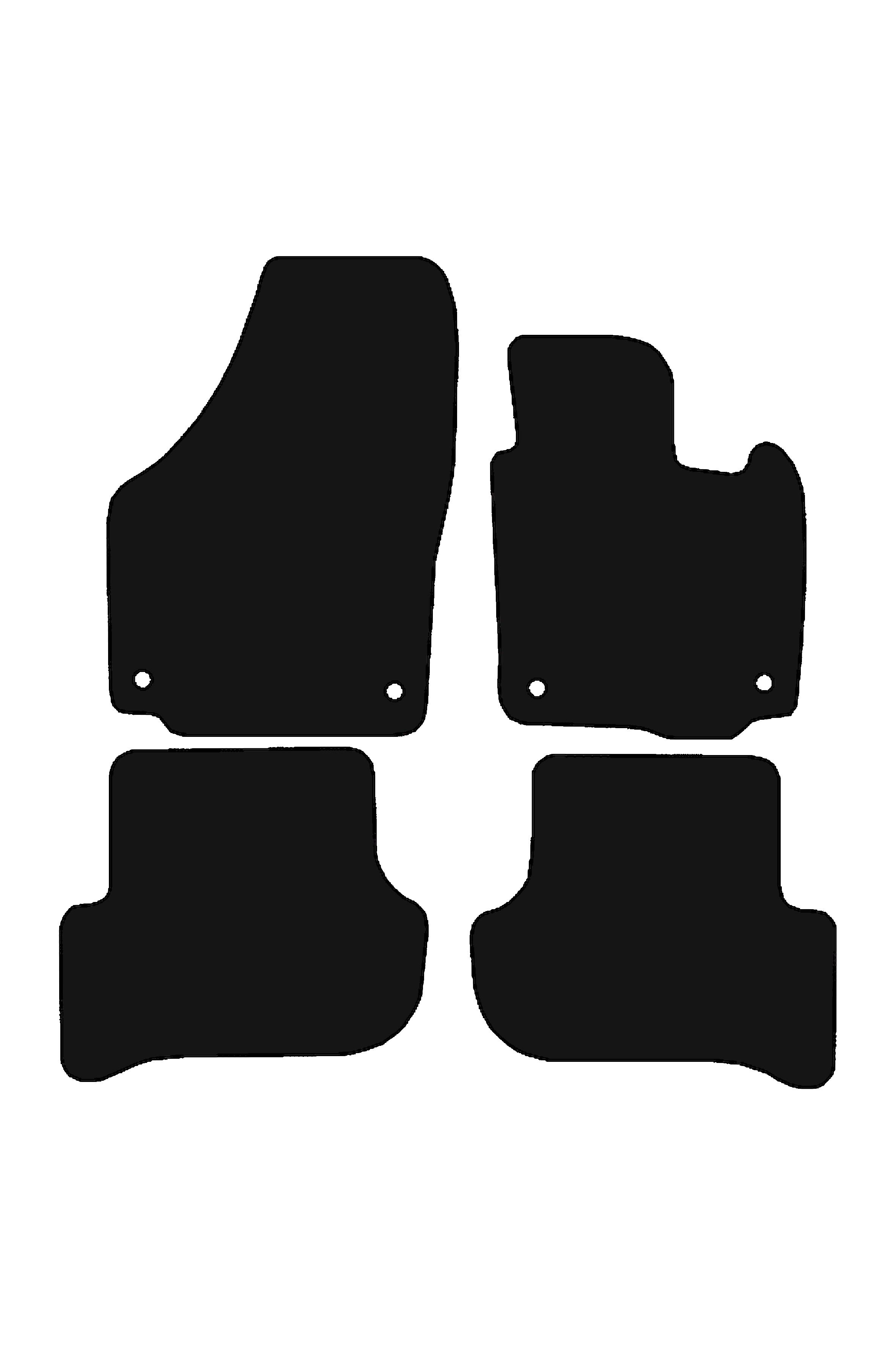 Fits Skoda Yeti 2009-2017 Rubber Mats