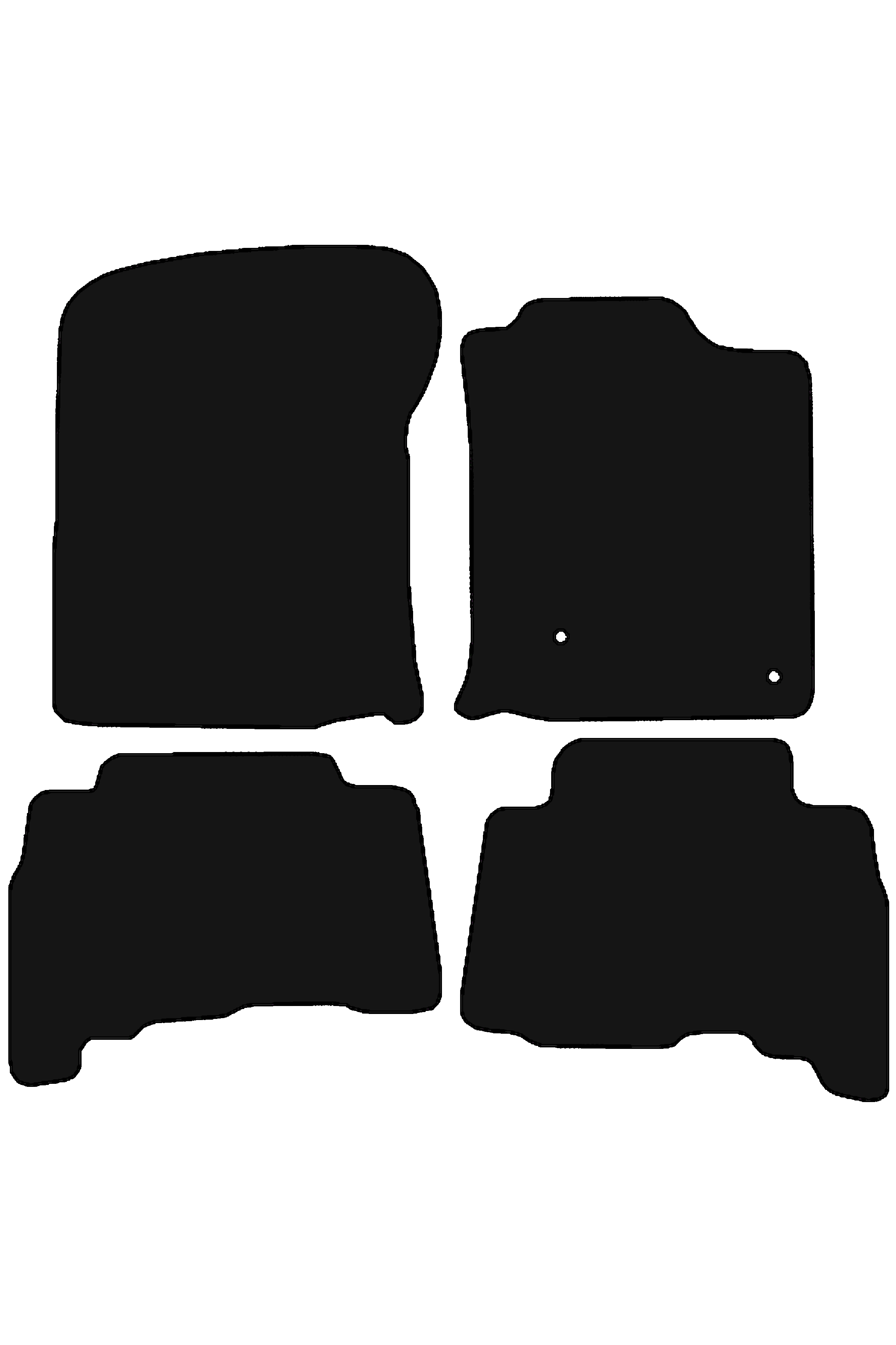 Fits Toyota Land Cruiser 2009-2013 Rubber Mats