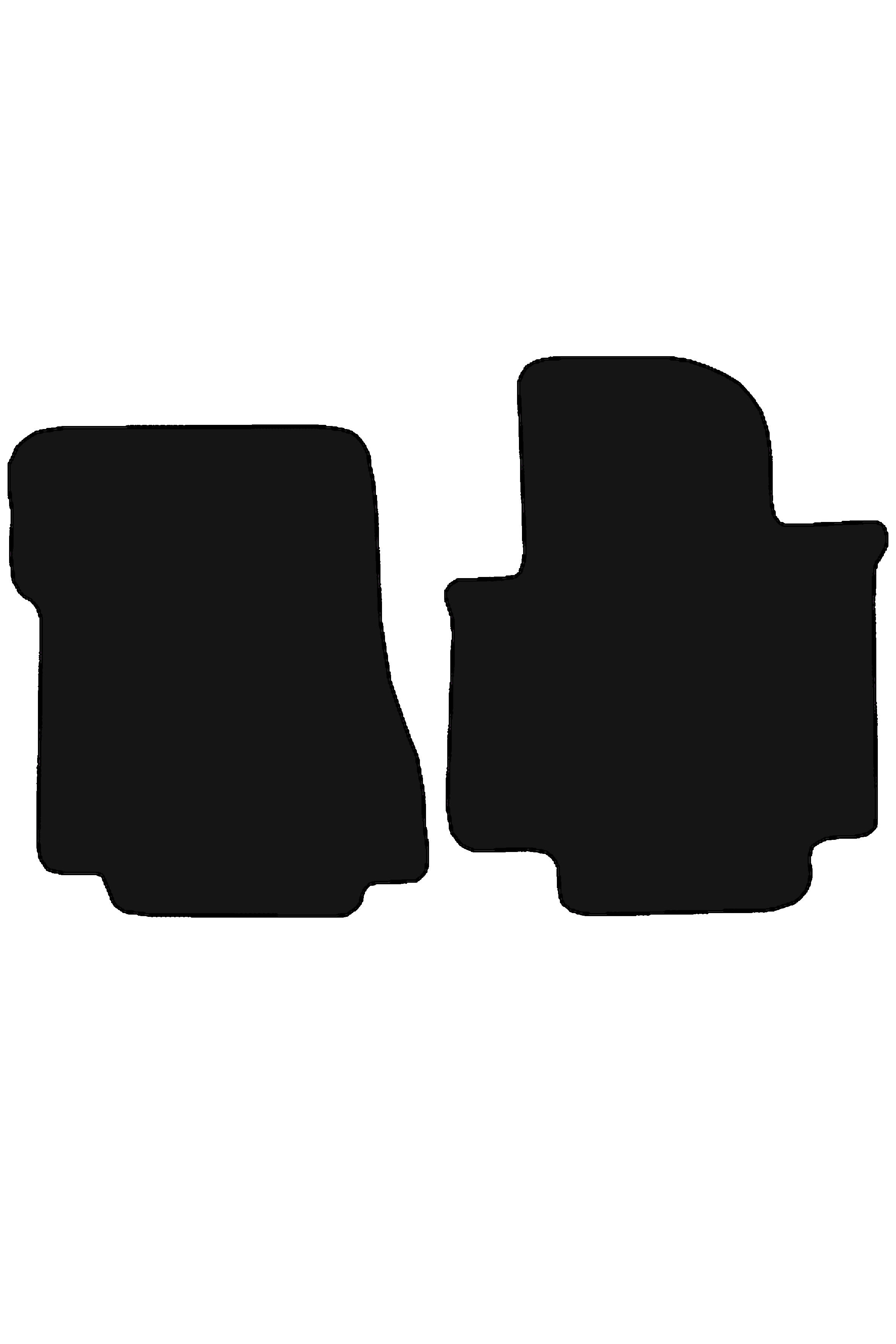 Fits Nissan NV200 2009+ Rubber Mats