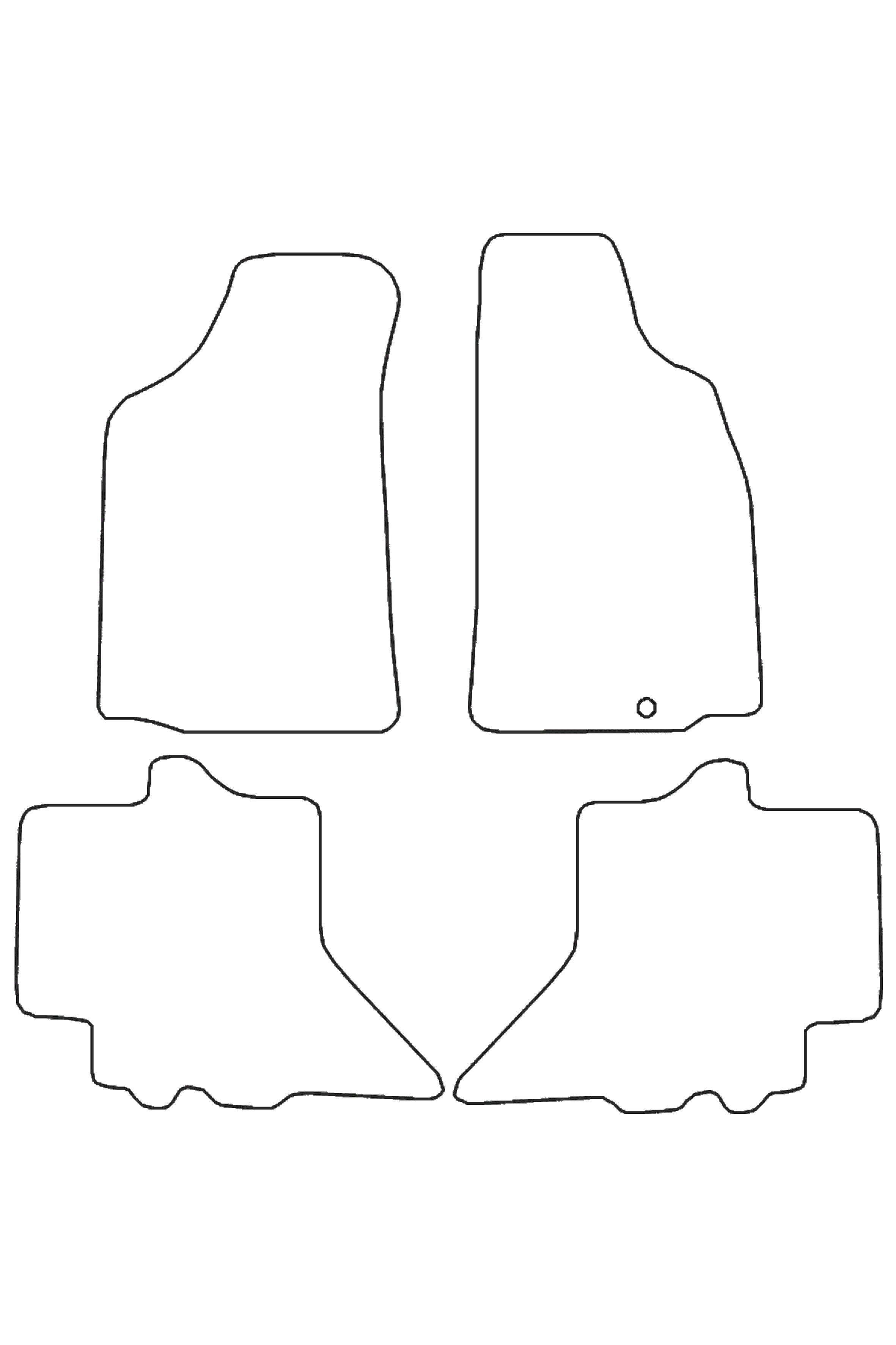 Fits Ford Ranger 2006-2012 Rubber Mats