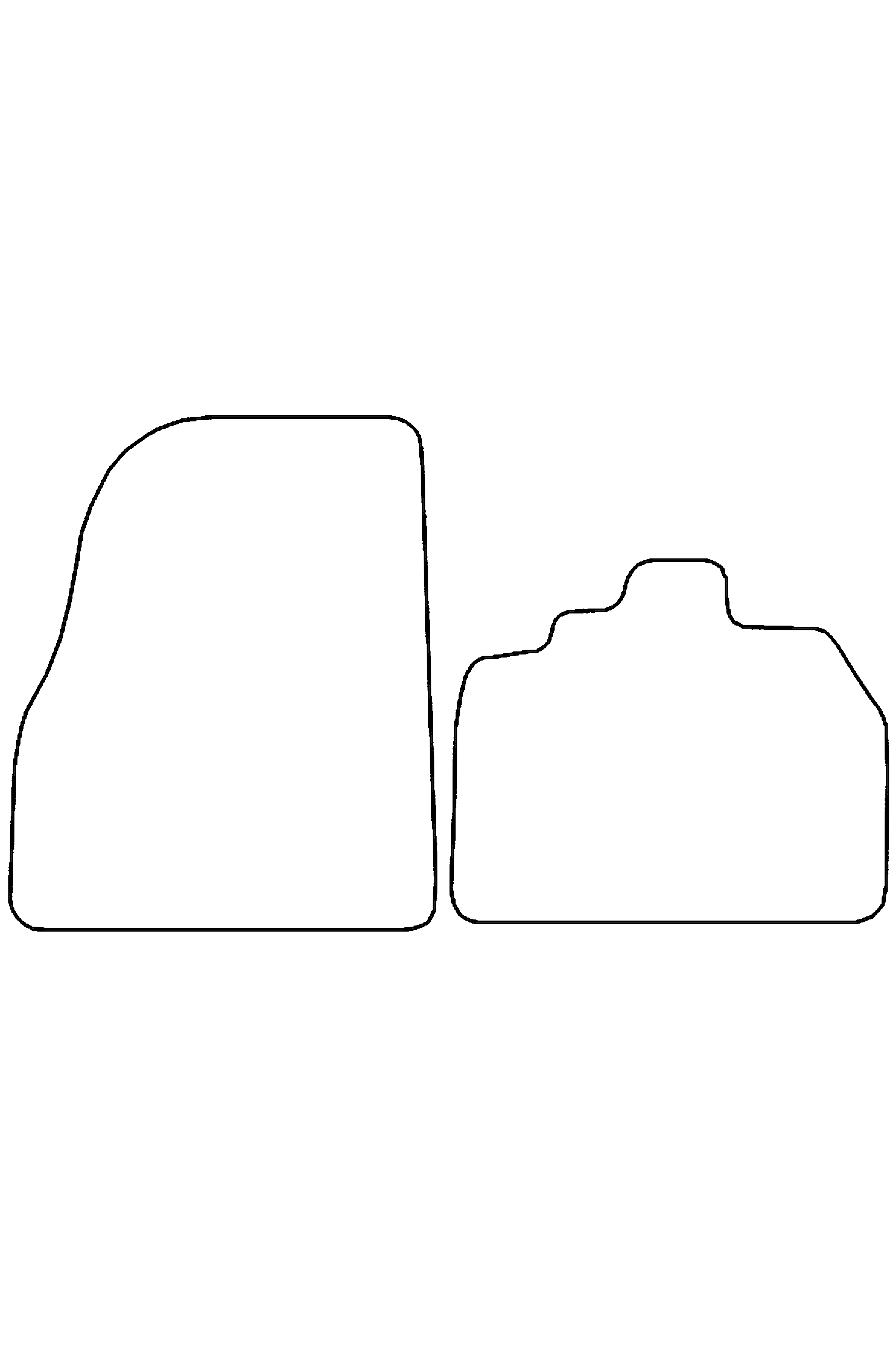 Fits Mercedes-Benz Citan 2013-2021 Rubber Mats