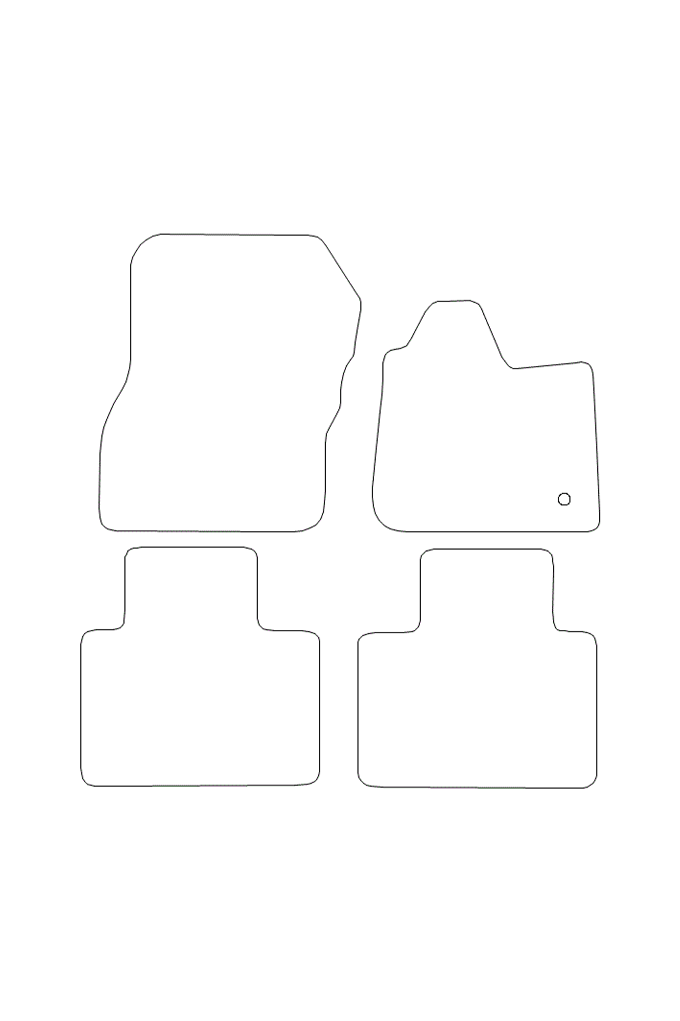 Fits Renault Zoe 2013-2019 Rubber Mats