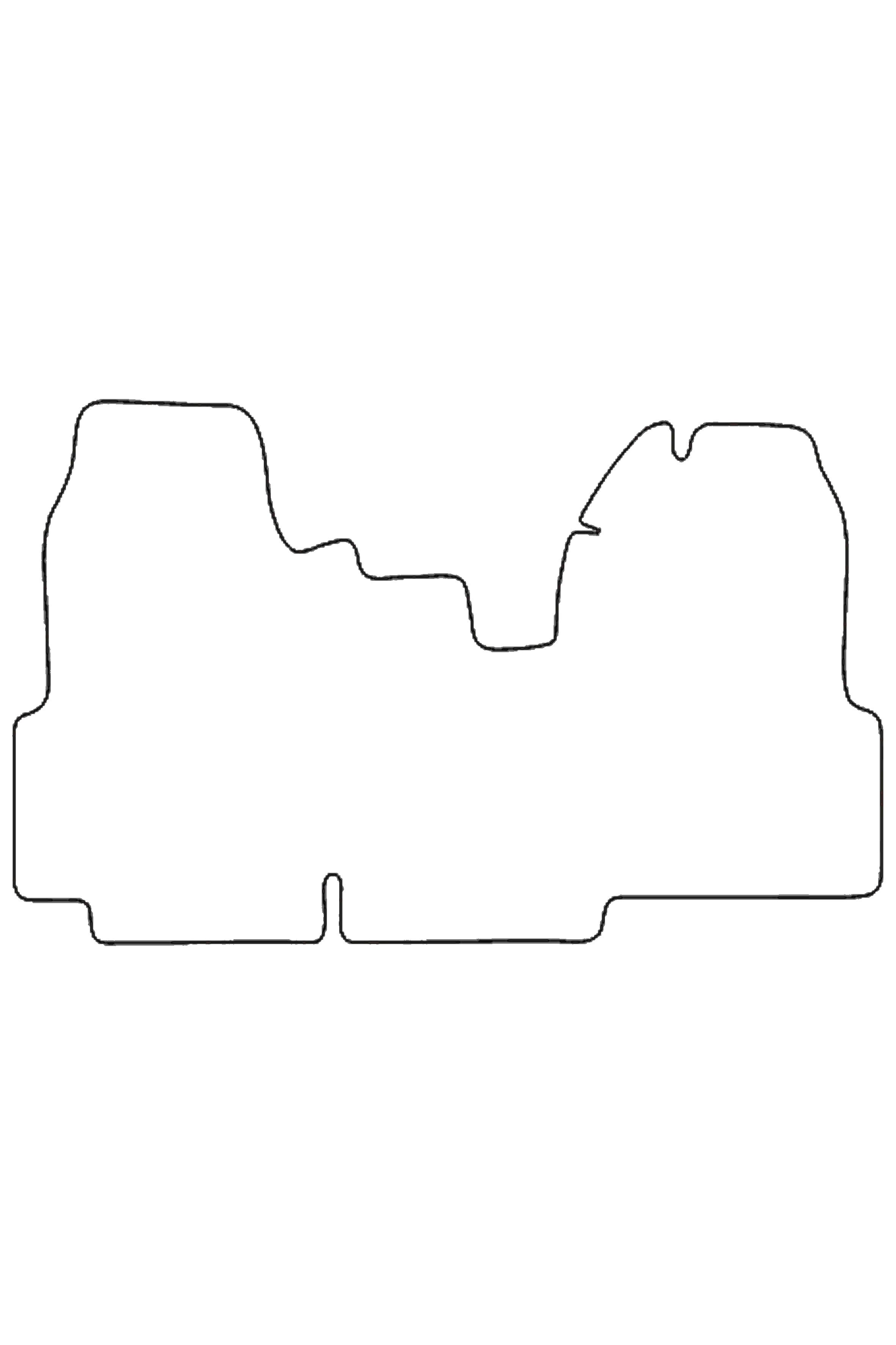 Fits Ford Transit 2000-2014 Rubber Mats