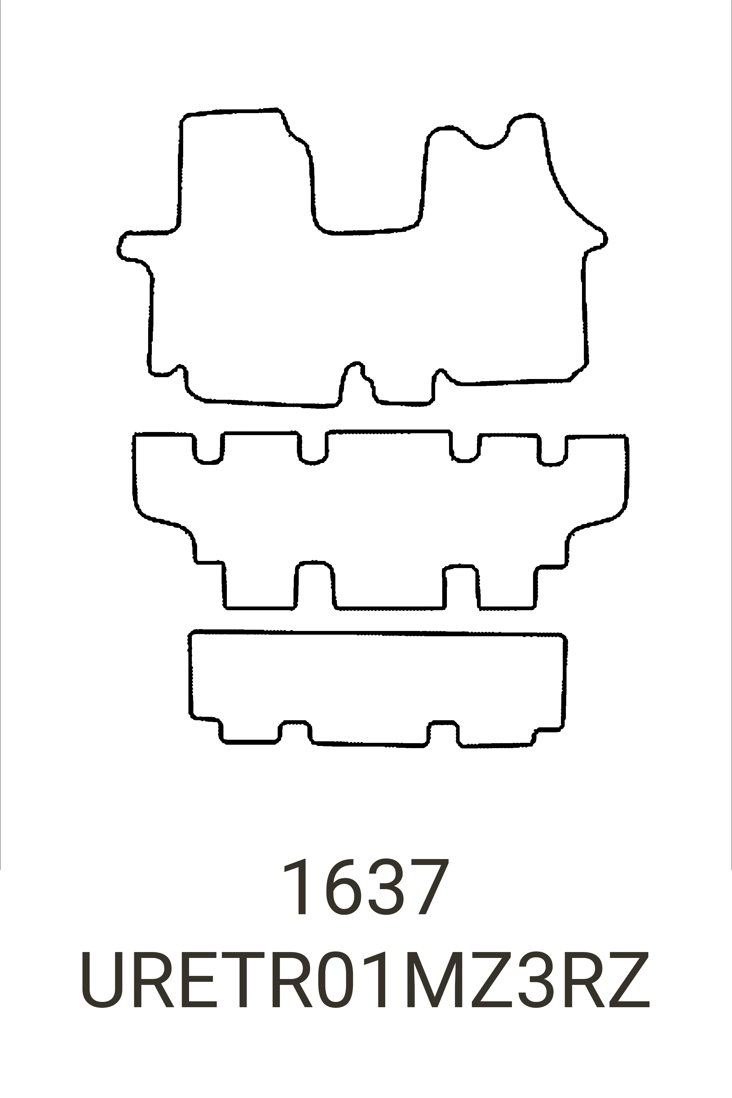 Fits Renault Trafic Passenger 2001-2014 Rubber Mats