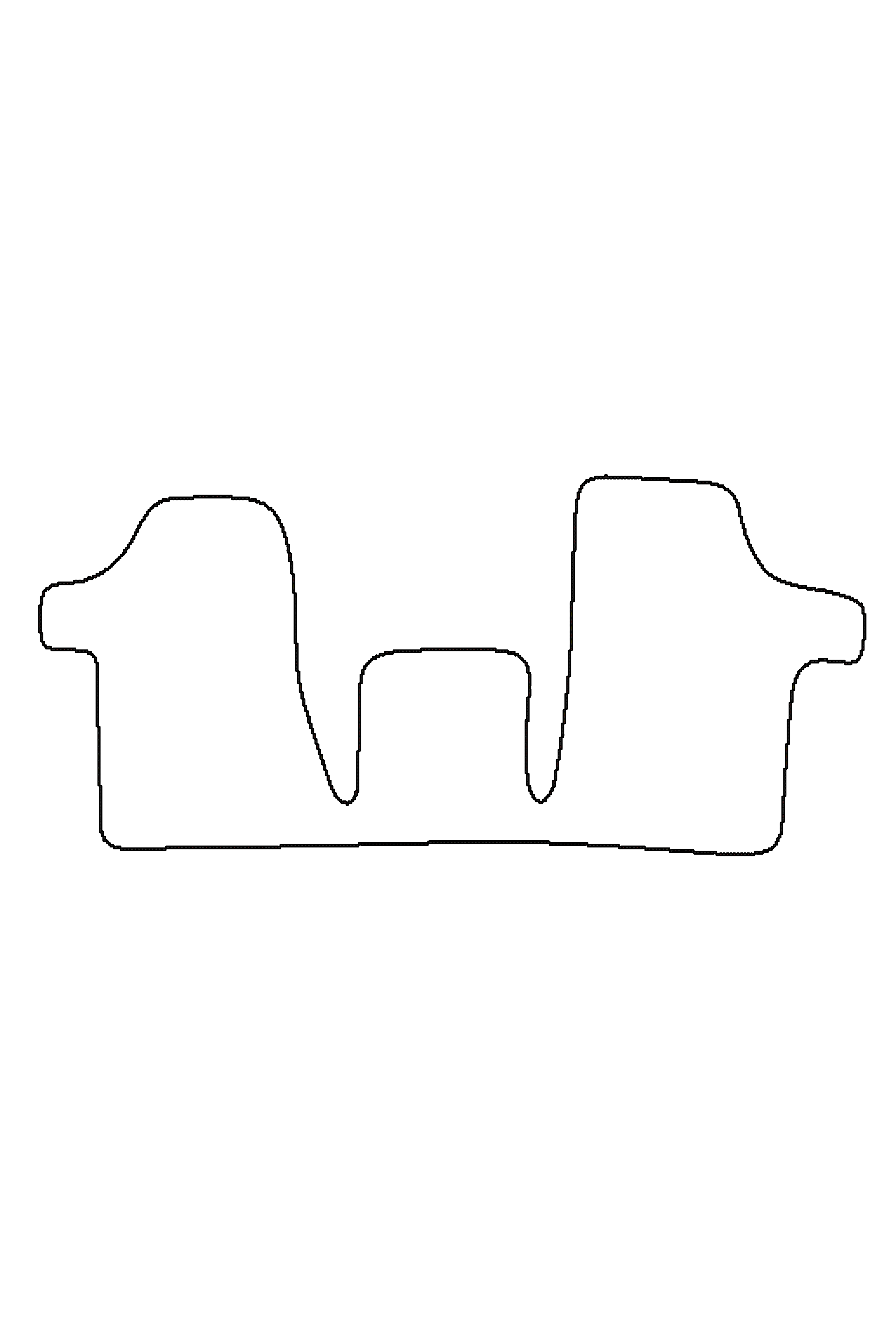 Fits Mercedes-Benz Vito 2003-2015 Front Rubber Mat