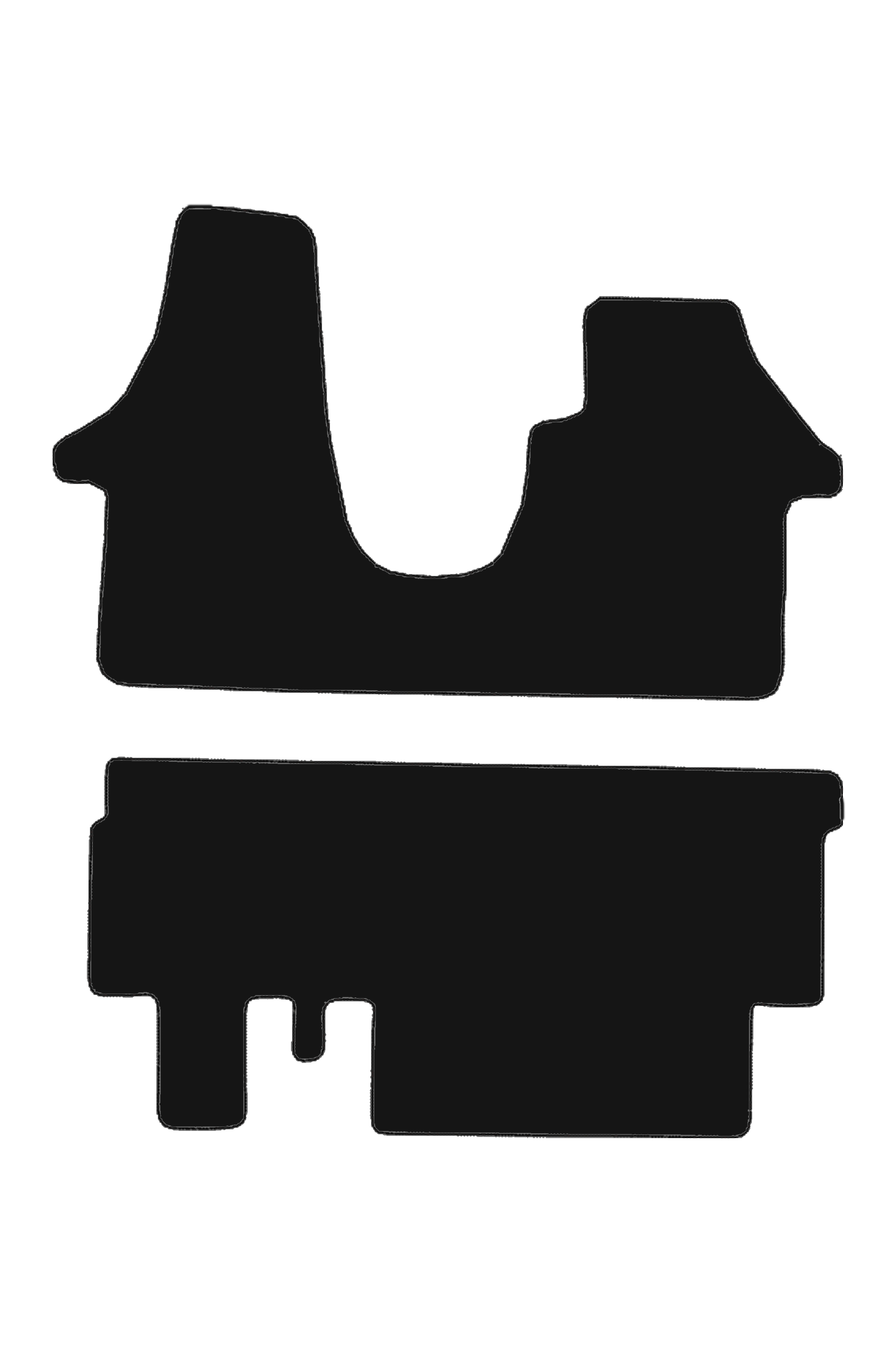 Fits VW Volkswagen Kombi T5 2003-2012 Rubber Mats