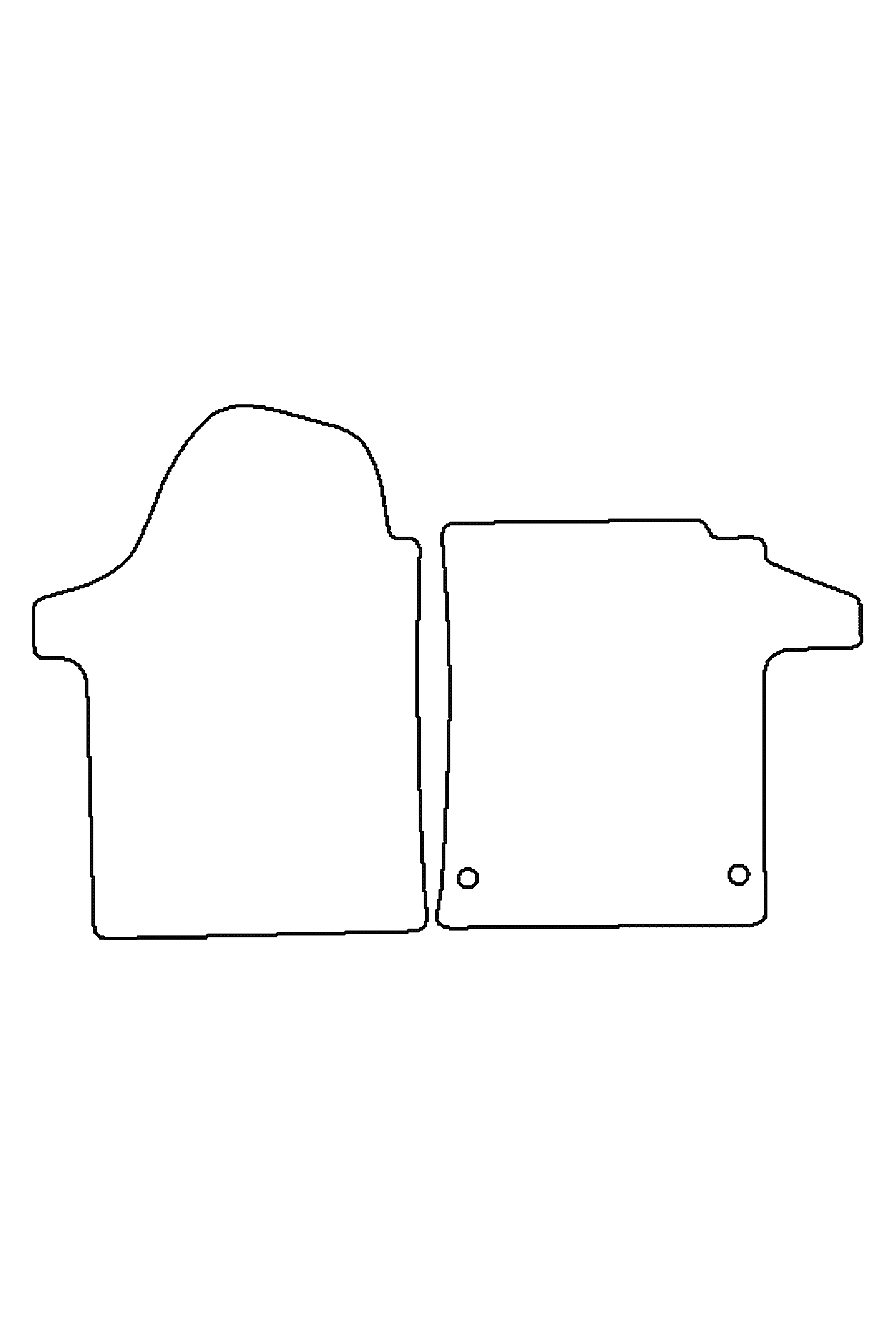 Fits Mercedes-Benz Vito 2015+ Front Rubber Mats