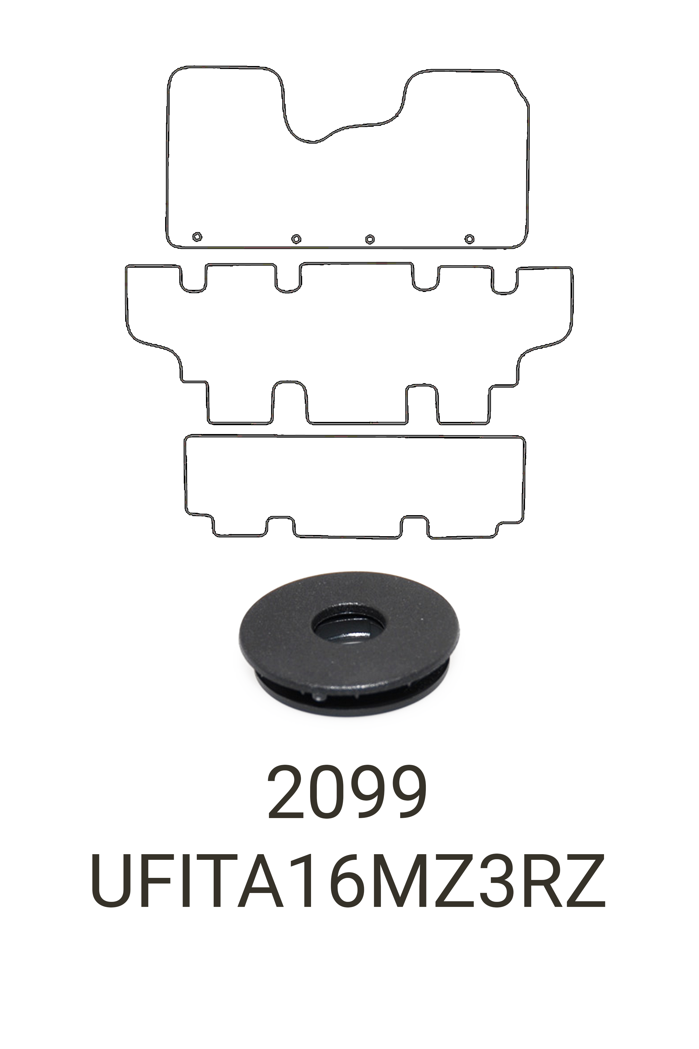 Fits Fiat Talento Combi 2016+ Rubber Mats