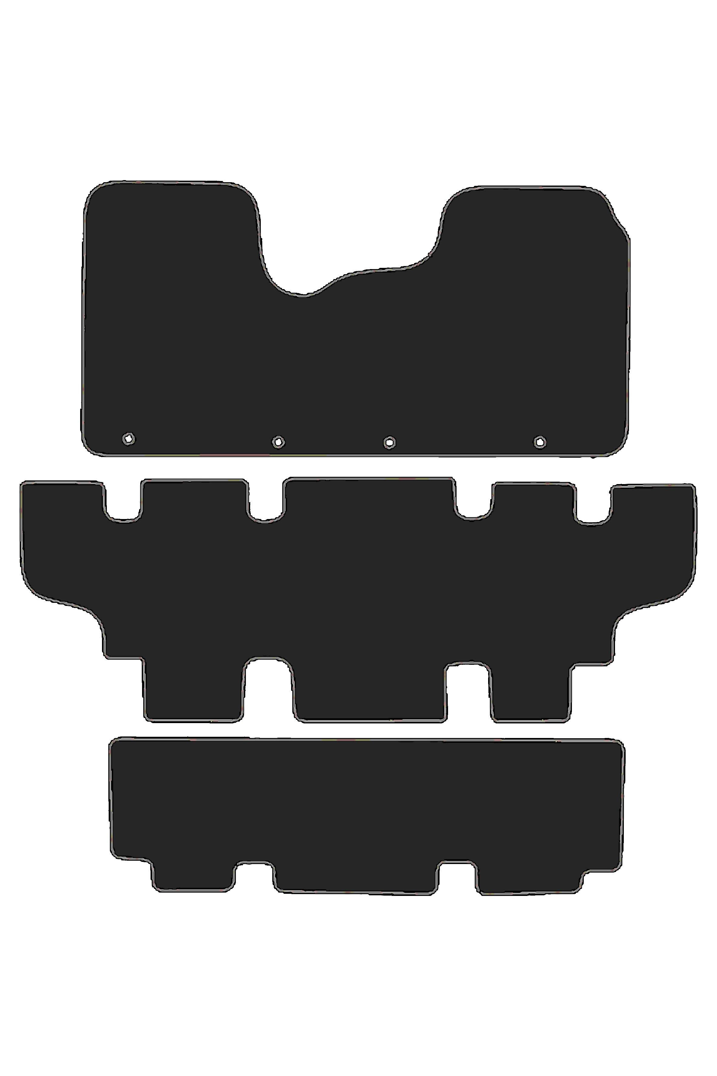 Fits Vauxhall Vivaro Combi 2014-2019 Rubber Mats