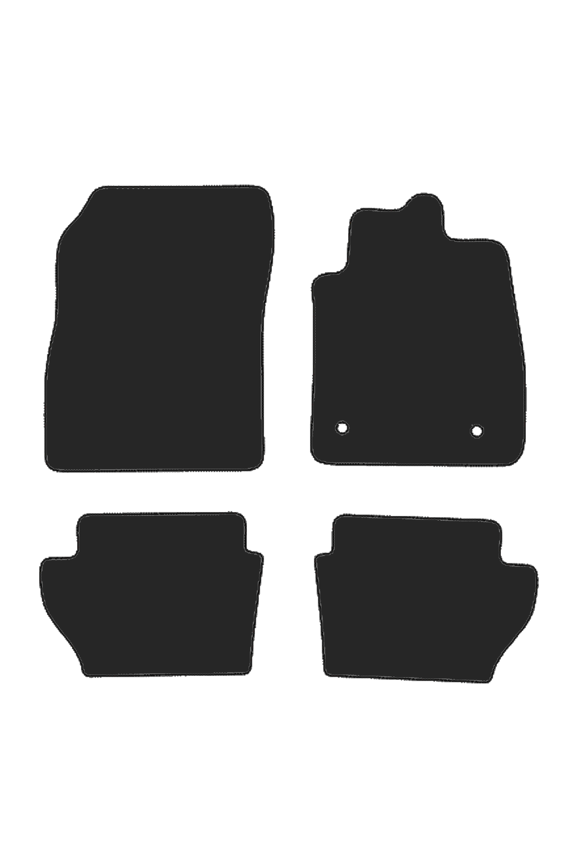 Fits Ford Fiesta 2018+ Rubber Mats