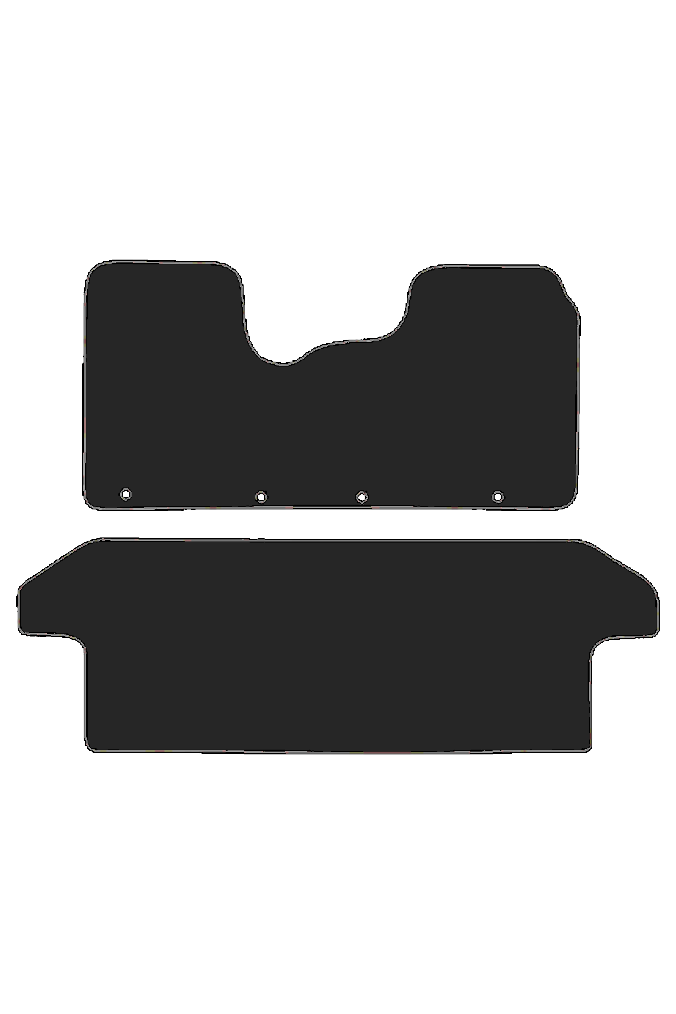 Fits Fiat Talento 2016+ Crew Cab Rubber Mats