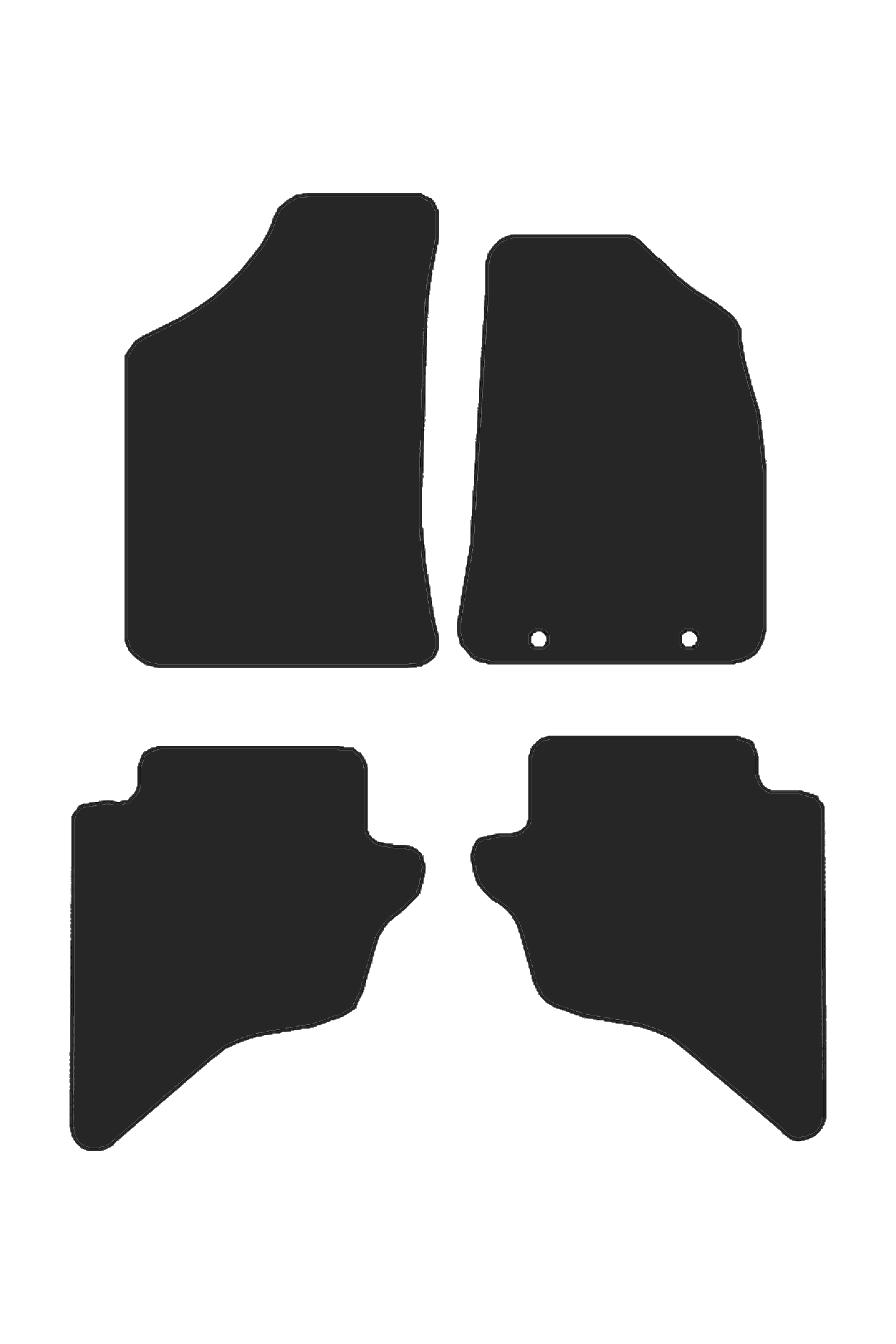 Fits Ford Ranger 1999-2006 Rubber Mats