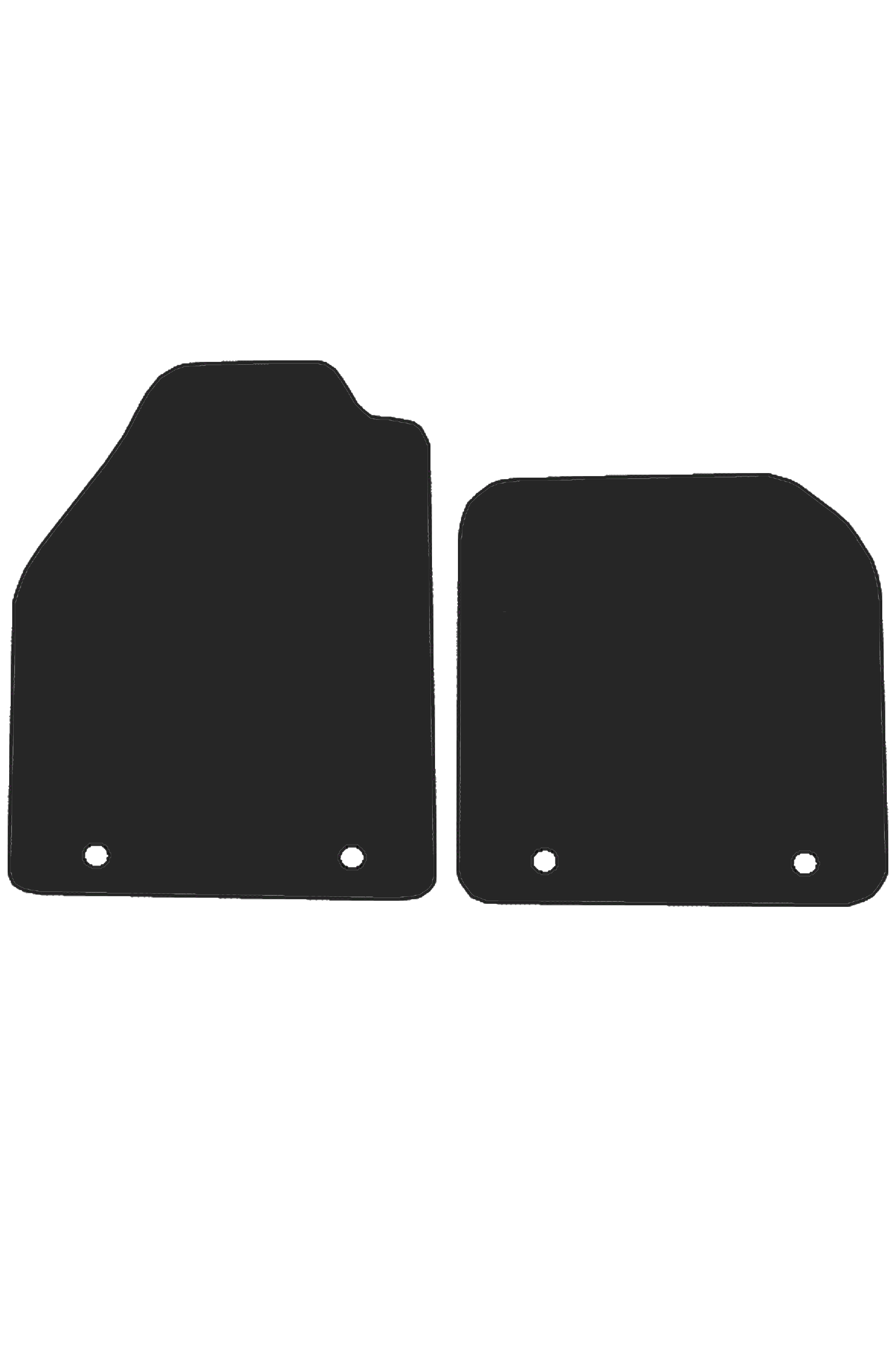 Fits Ford Connect 2002-2014 Front Rubber Mats