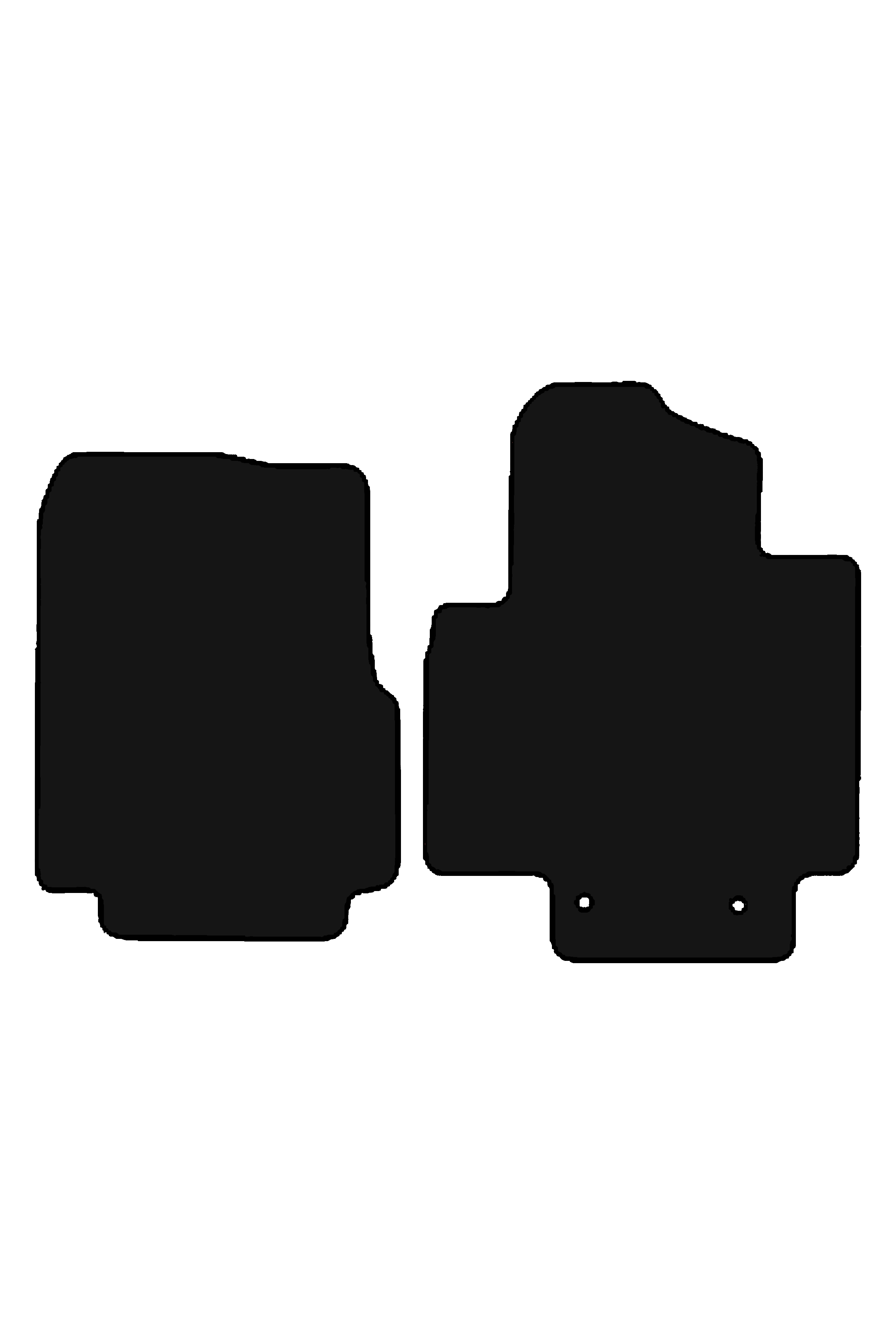 Fits Nissan eNV200 2016+ Rubber Mats