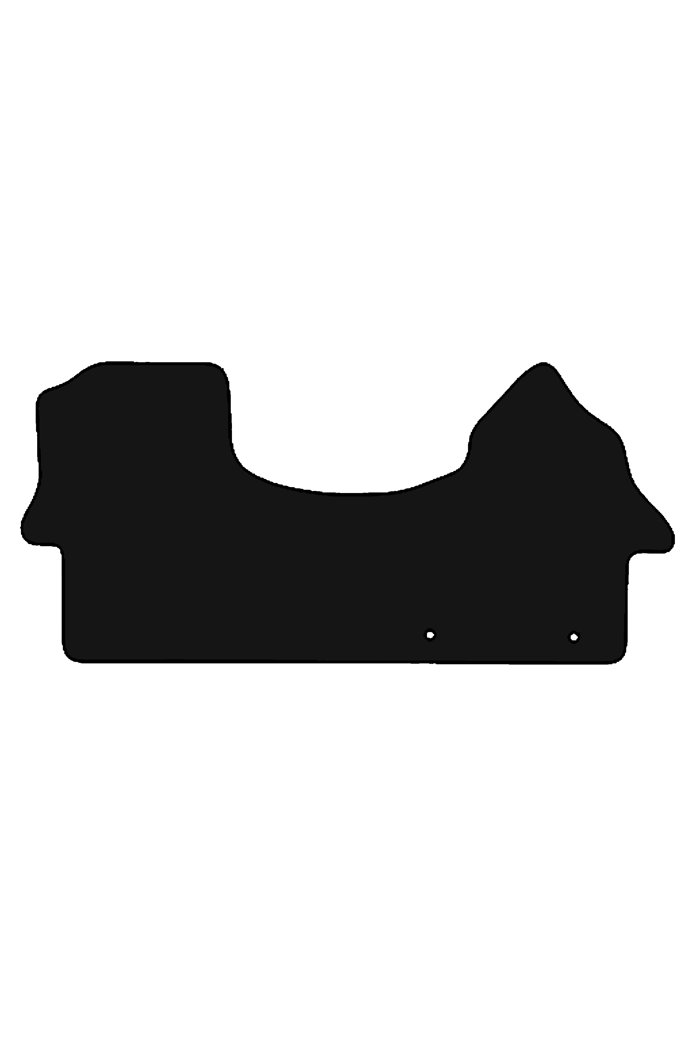 Fits Mercedes-Benz Sprinter 2018+ Front Rubber Mat