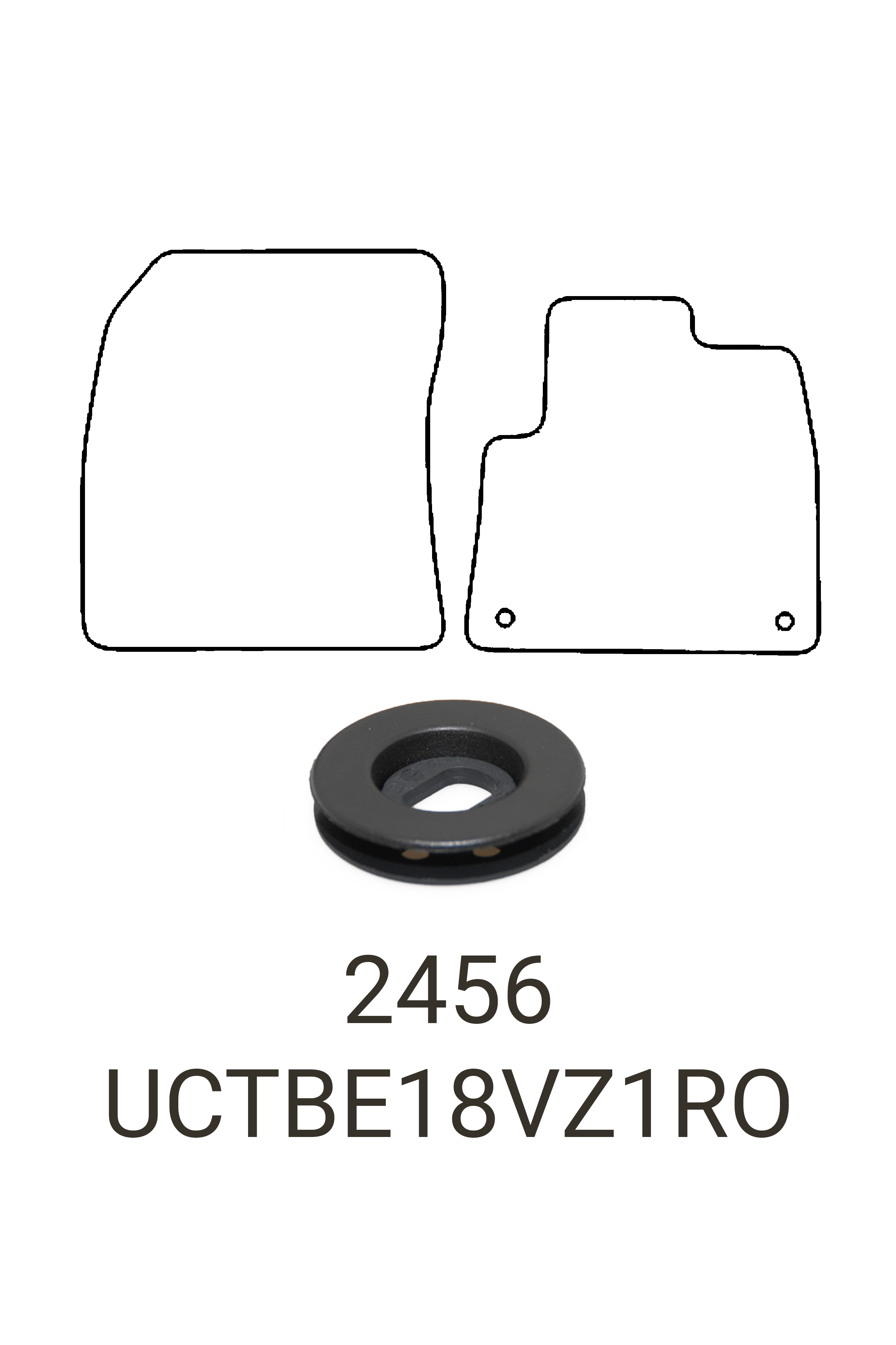 Fits Citroen Berlingo 2018+ Rubber Mats