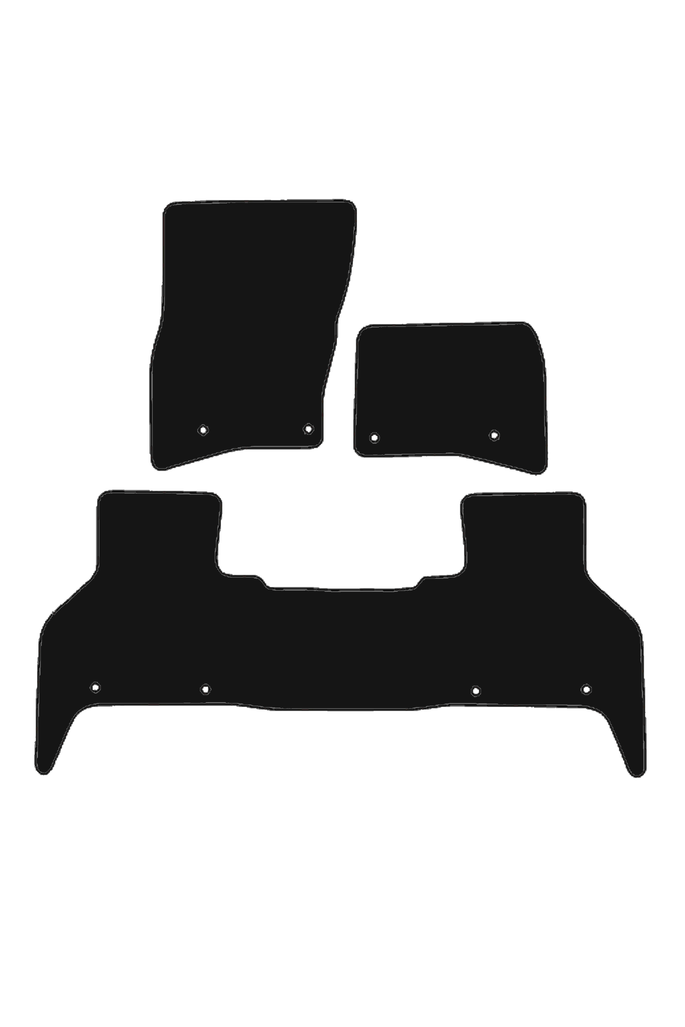 Fits Land Rover Defender 2020+ Rubber Mats