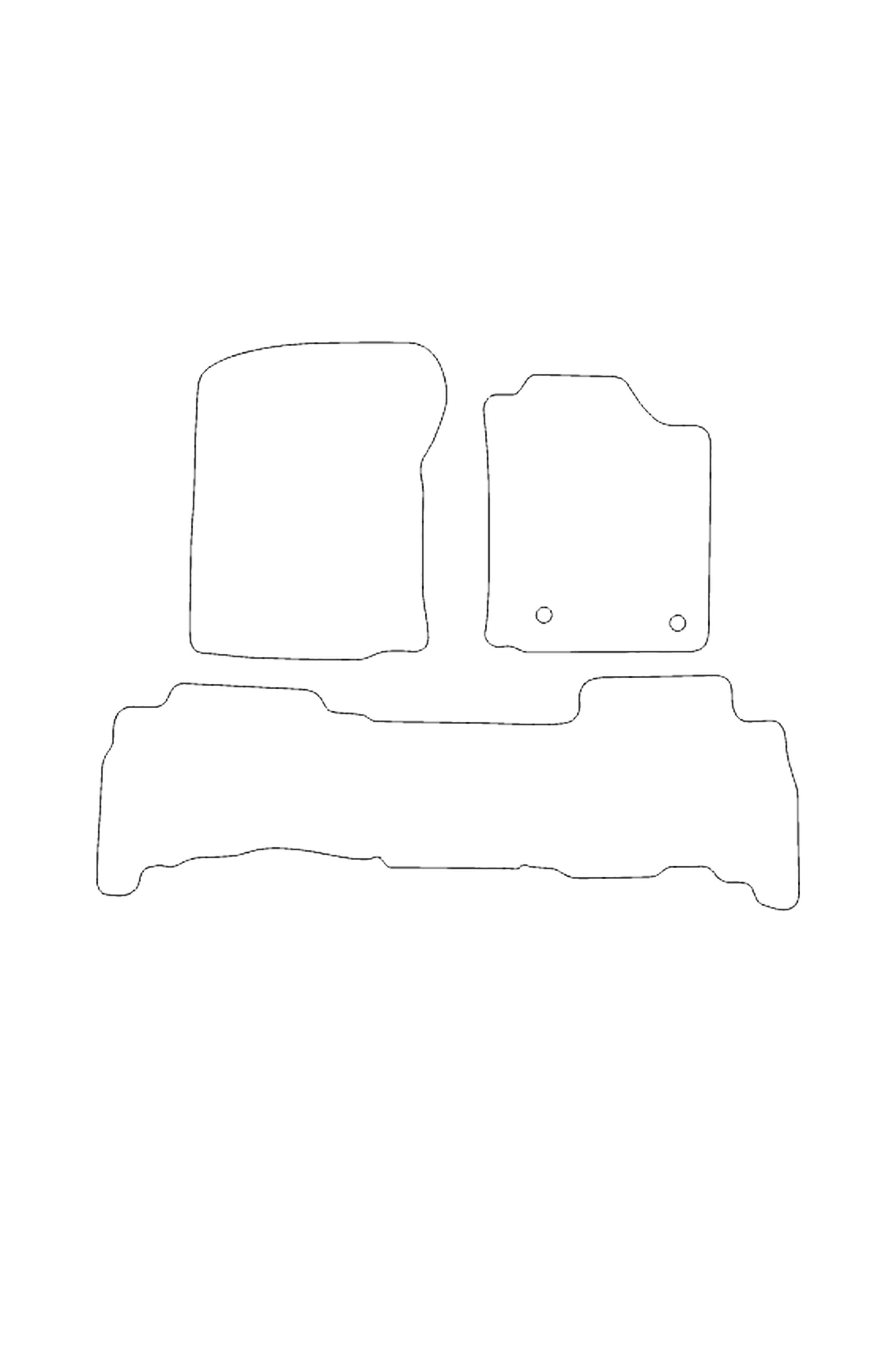 Fits Toyota Land Cruiser 2020+ Rubber Mats