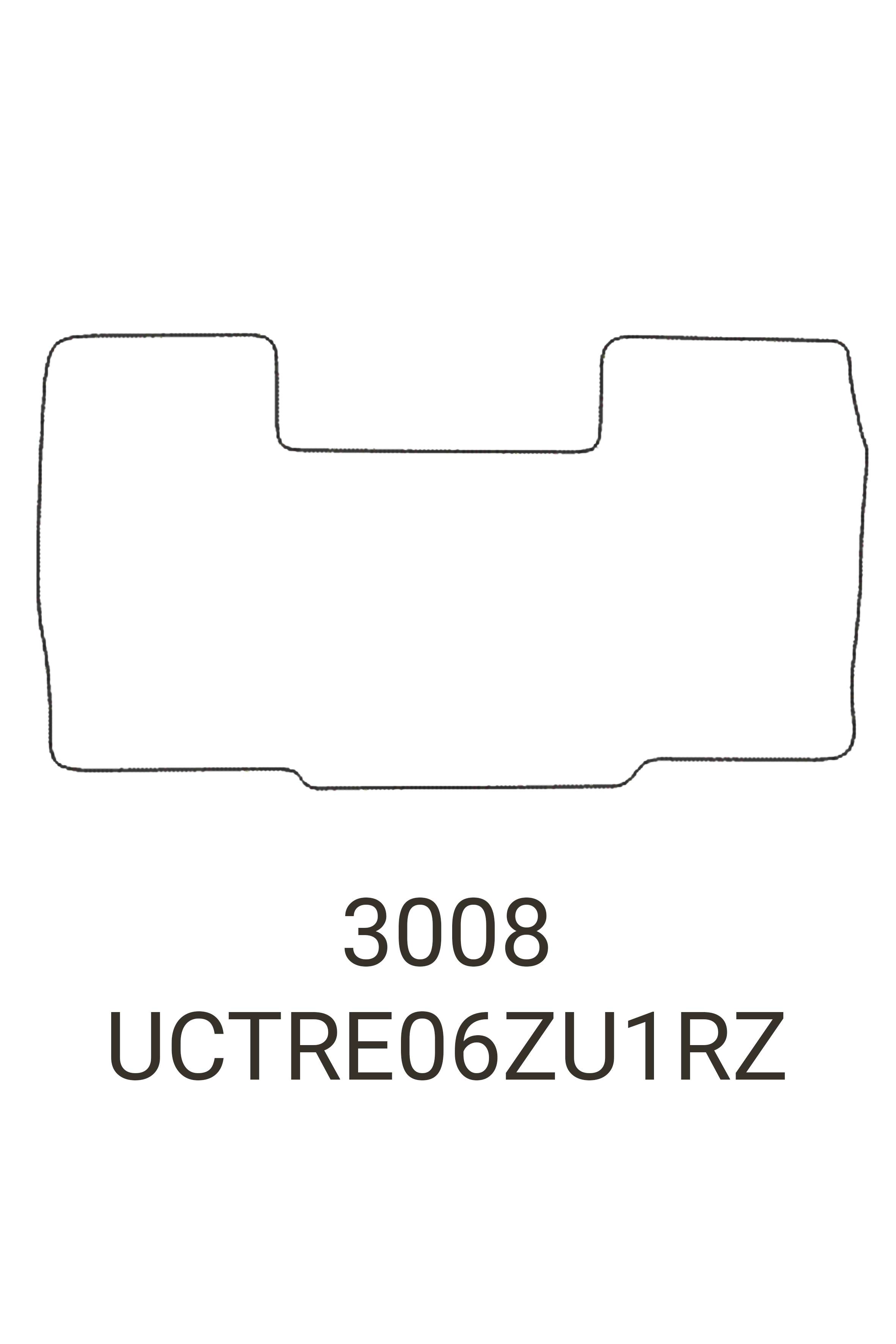 Fits Citroen Relay 2006+ Front Rubber Mat