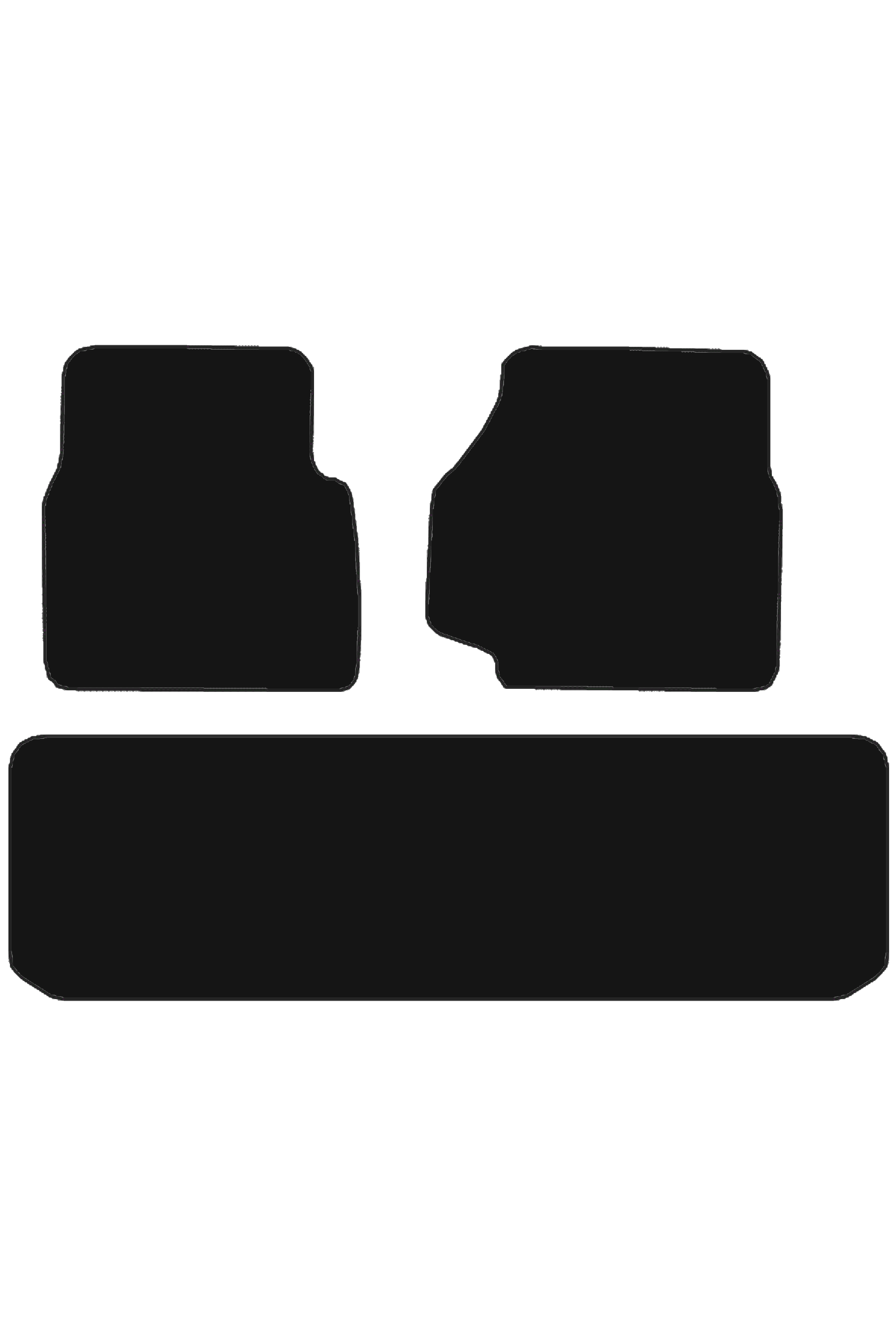 Fits Land Rover Defender 1999-2007 Rubber Mats