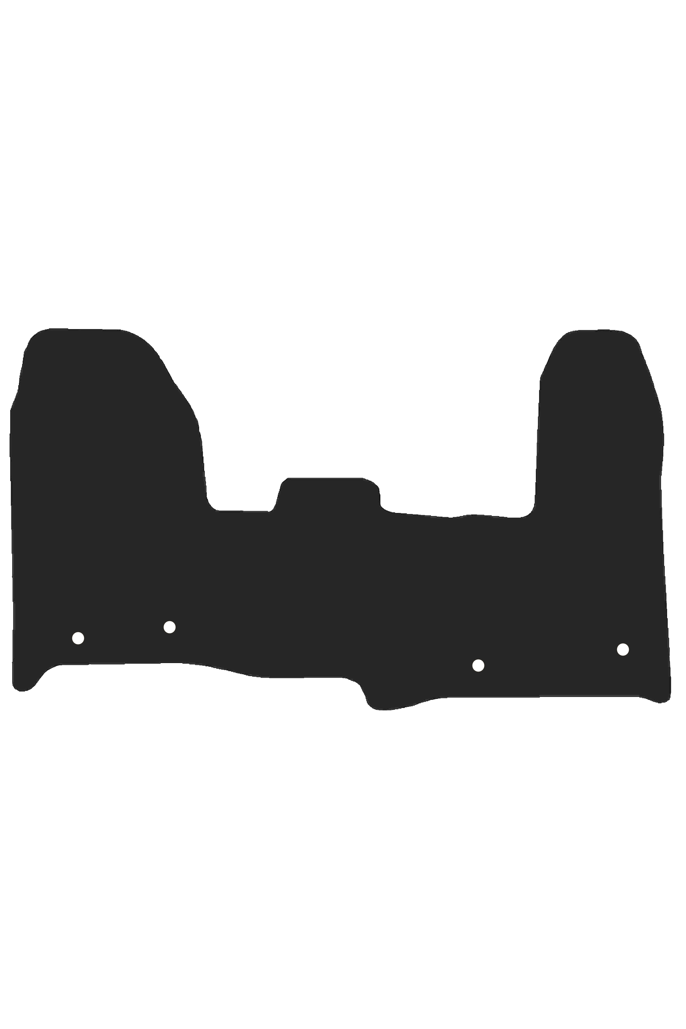 Fits Ford Custom 2013-2023 Front Rubber Mats