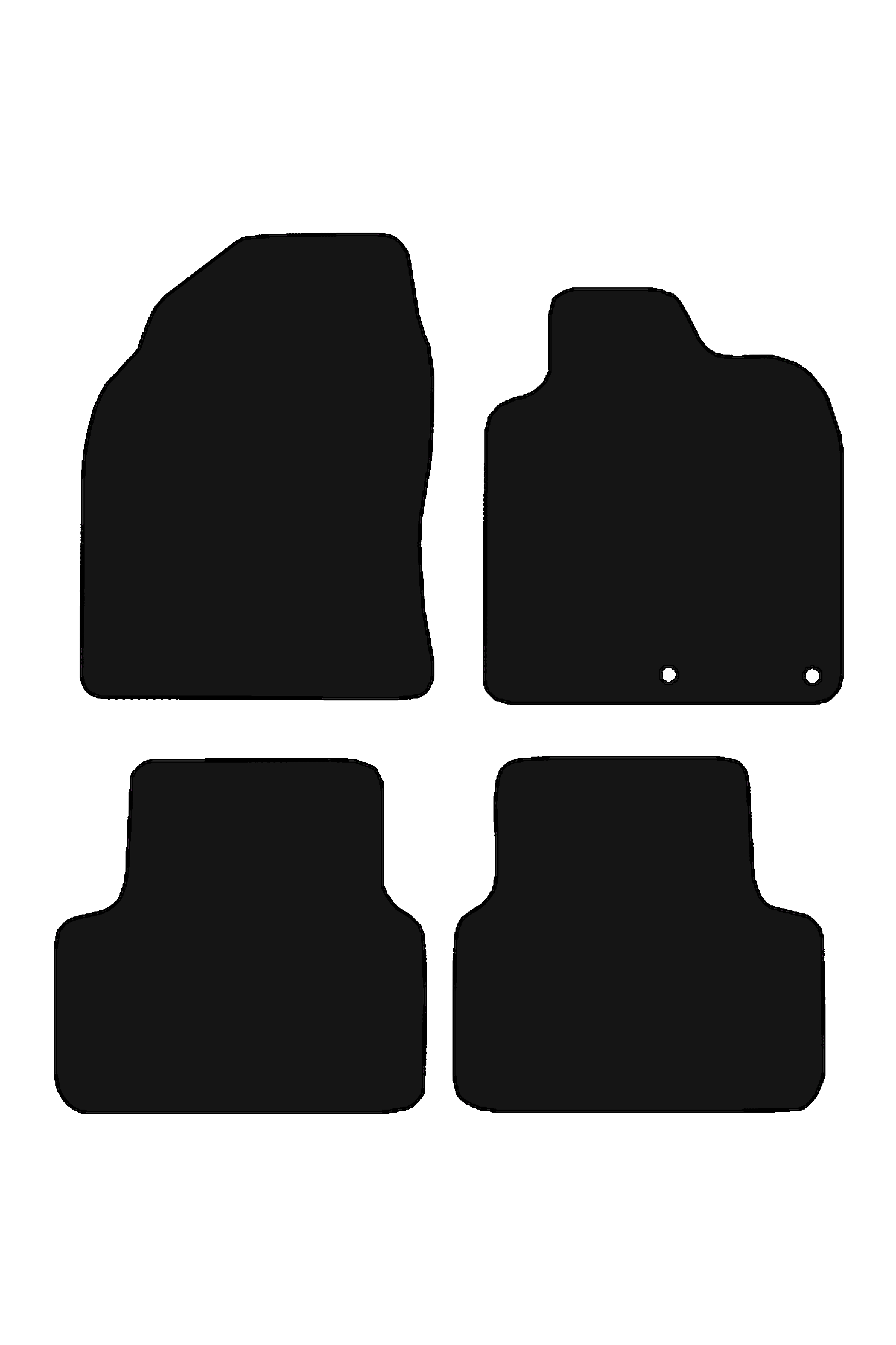 Fits Nissan Qashqai 2007-2013 Rubber Mats