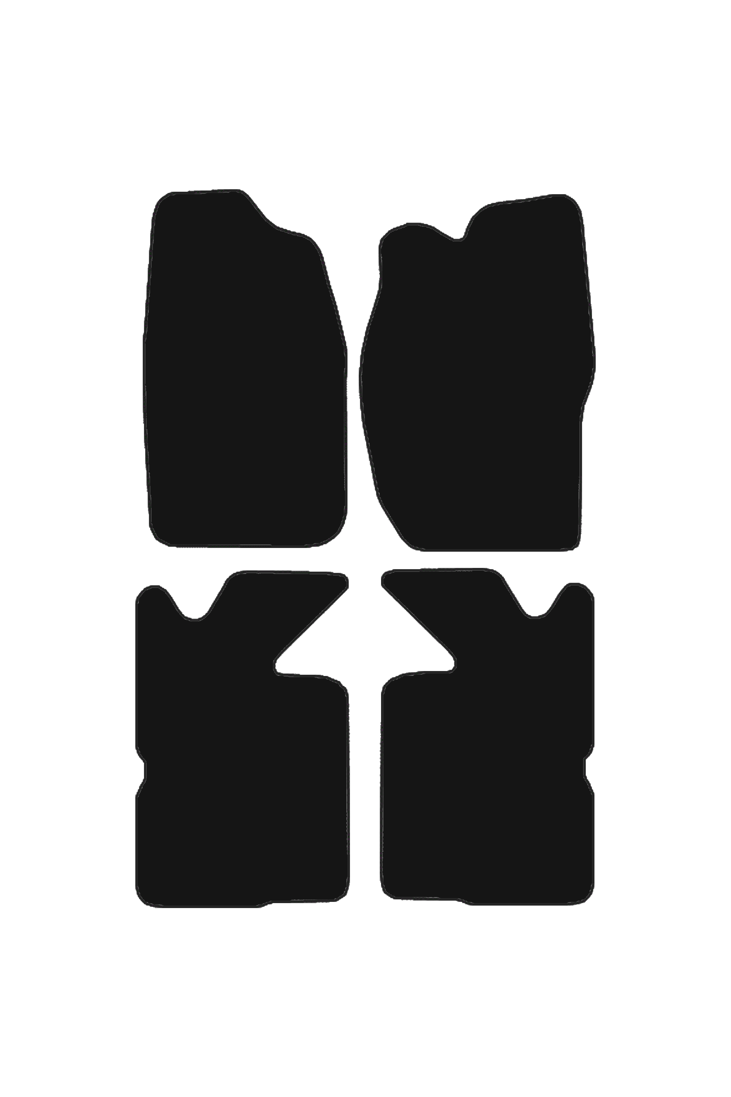 Fits Land Rover Discovery Series 1 Rubber Mats