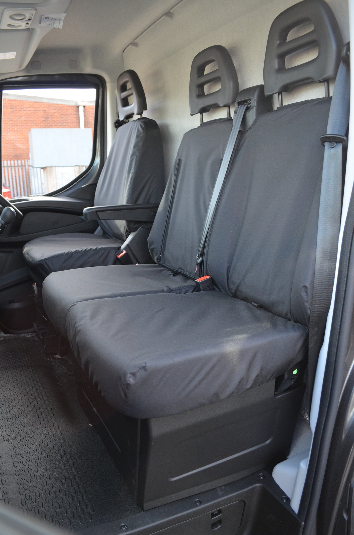 Iveco Daily Van 2014 Onwards Tailored Front Seat Covers Turtle Covers Ltd