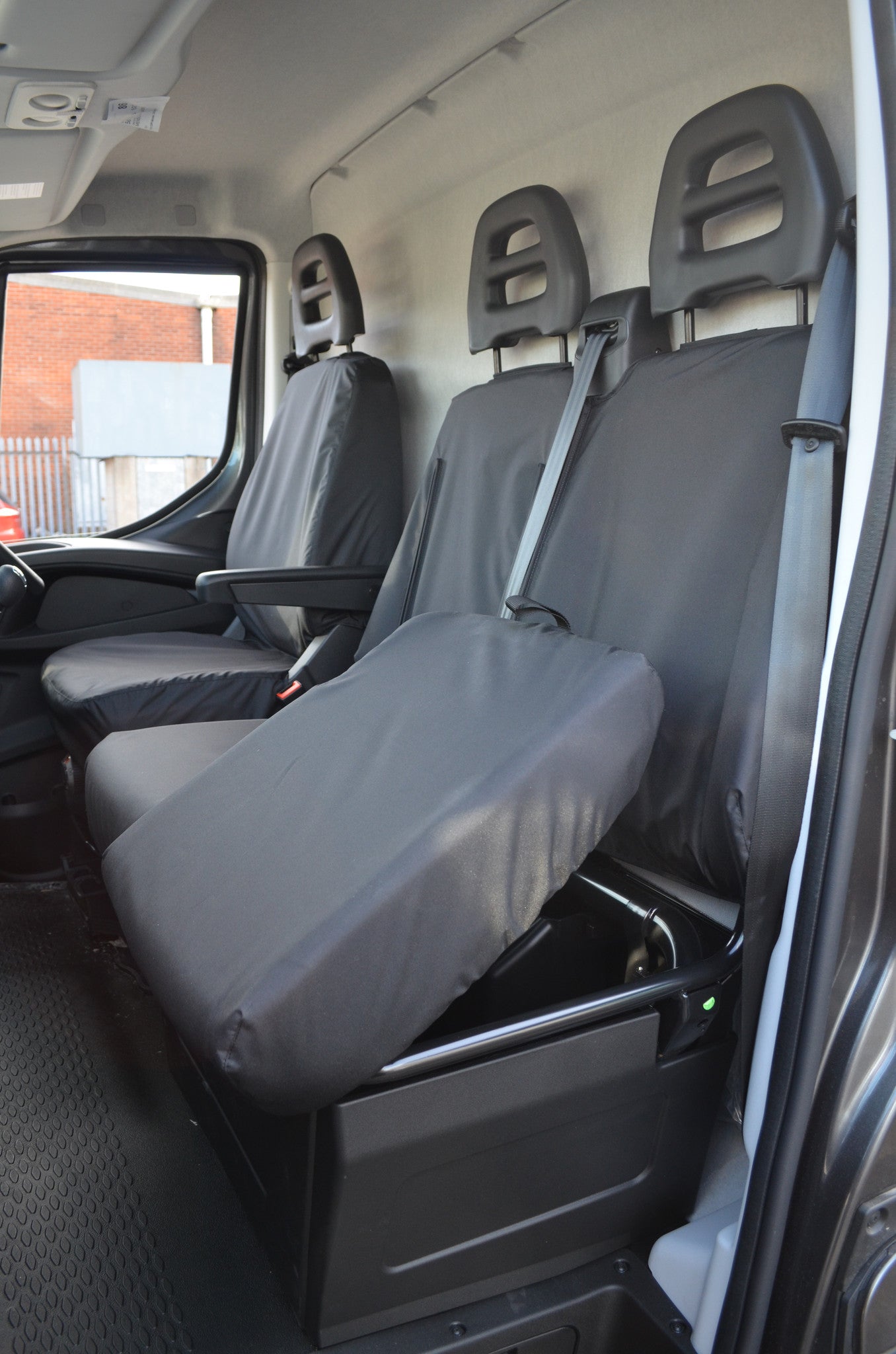 Iveco Daily Van 2014 Onwards Tailored Front Seat Covers Turtle Covers Ltd