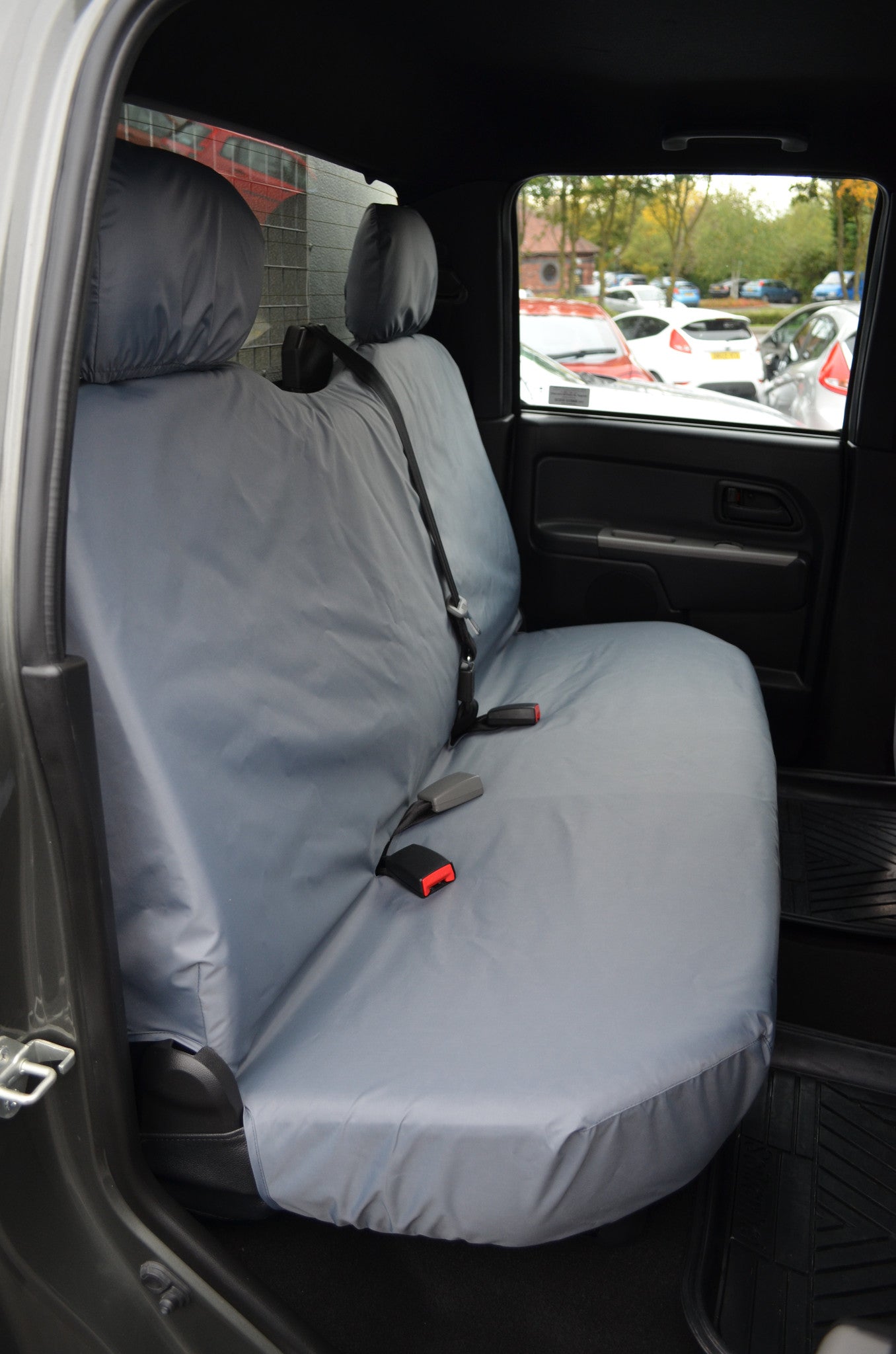 Isuzu Rodeo 2003 to 2012 Seat Covers Rear Seat Cover / Grey Turtle Covers Ltd