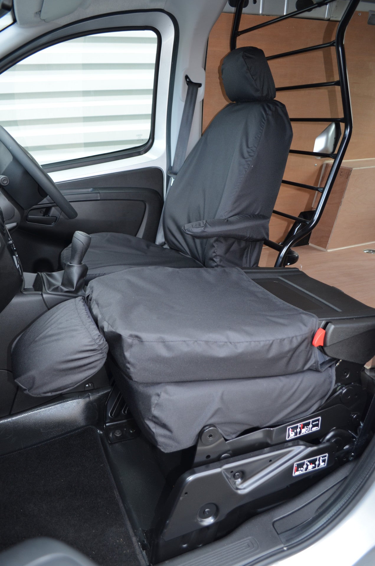 Fiat Fiorino Van 2008 Onwards Front Pair of Seat Covers  Turtle Covers Ltd